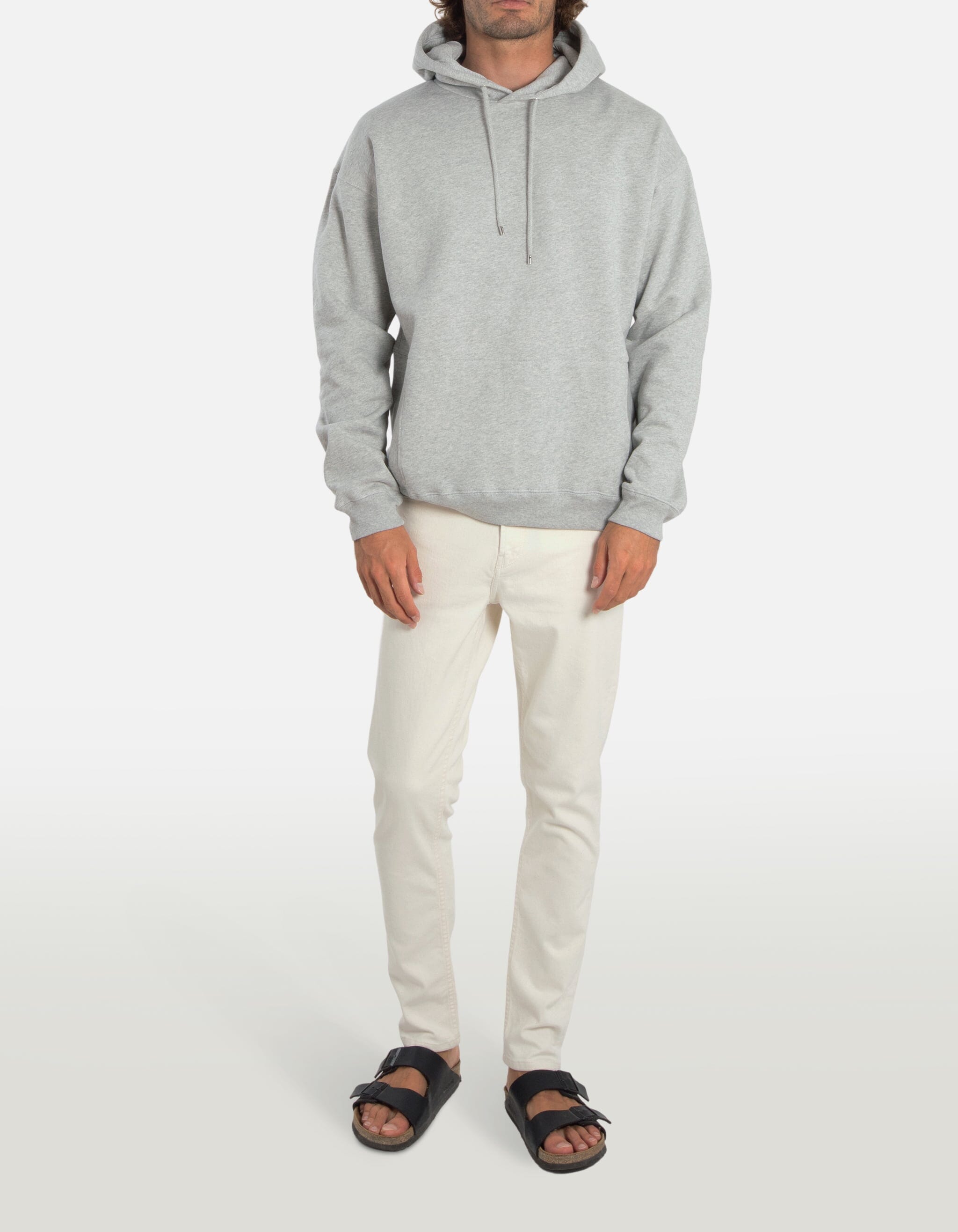 Lee - 03. Grey Melange Bordeau Hoodies - Lee MACKEENE 