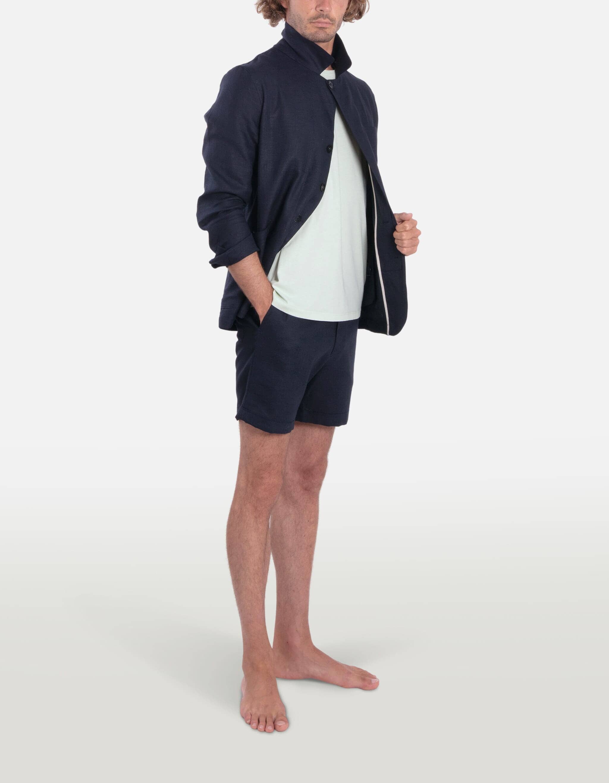 Doris - 01. Navy Doris - 01. Navy Overshirt - Doris MACKEENE