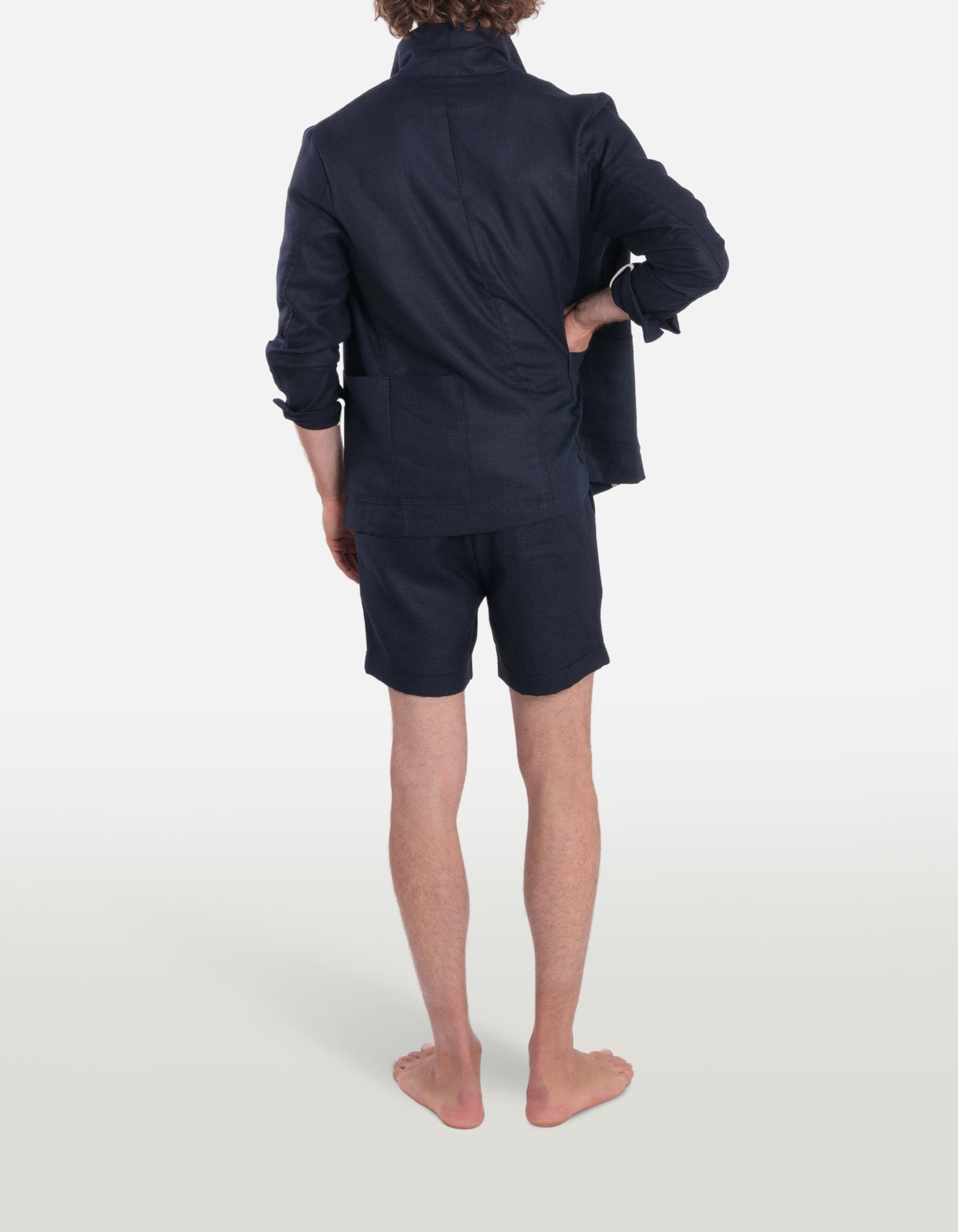 Doris - 01. Navy Overshirt - Doris MACKEENE 