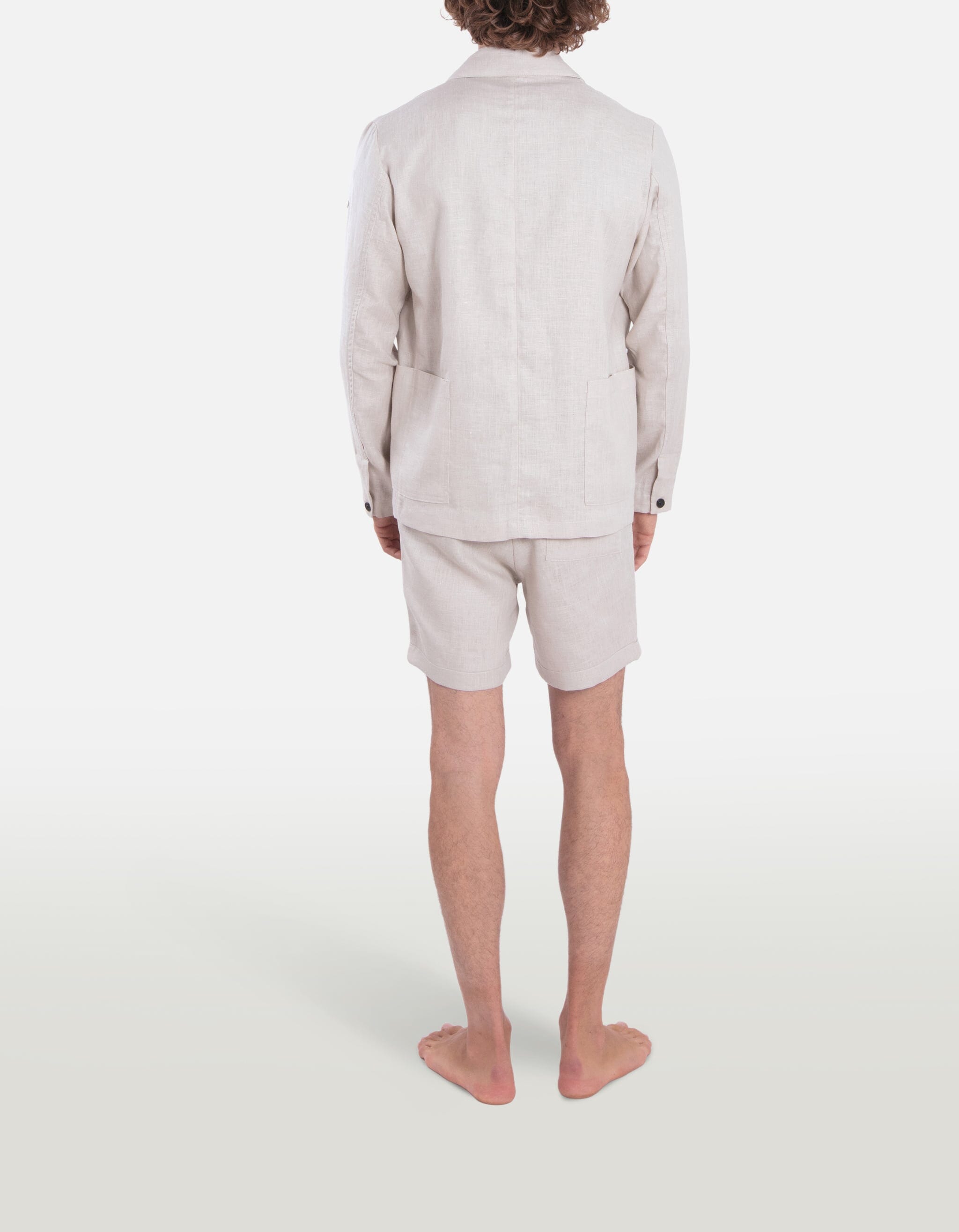 Doris - 04. Beige Grey Doris - 04. Beige Grey Overshirt - Doris MACKEENE