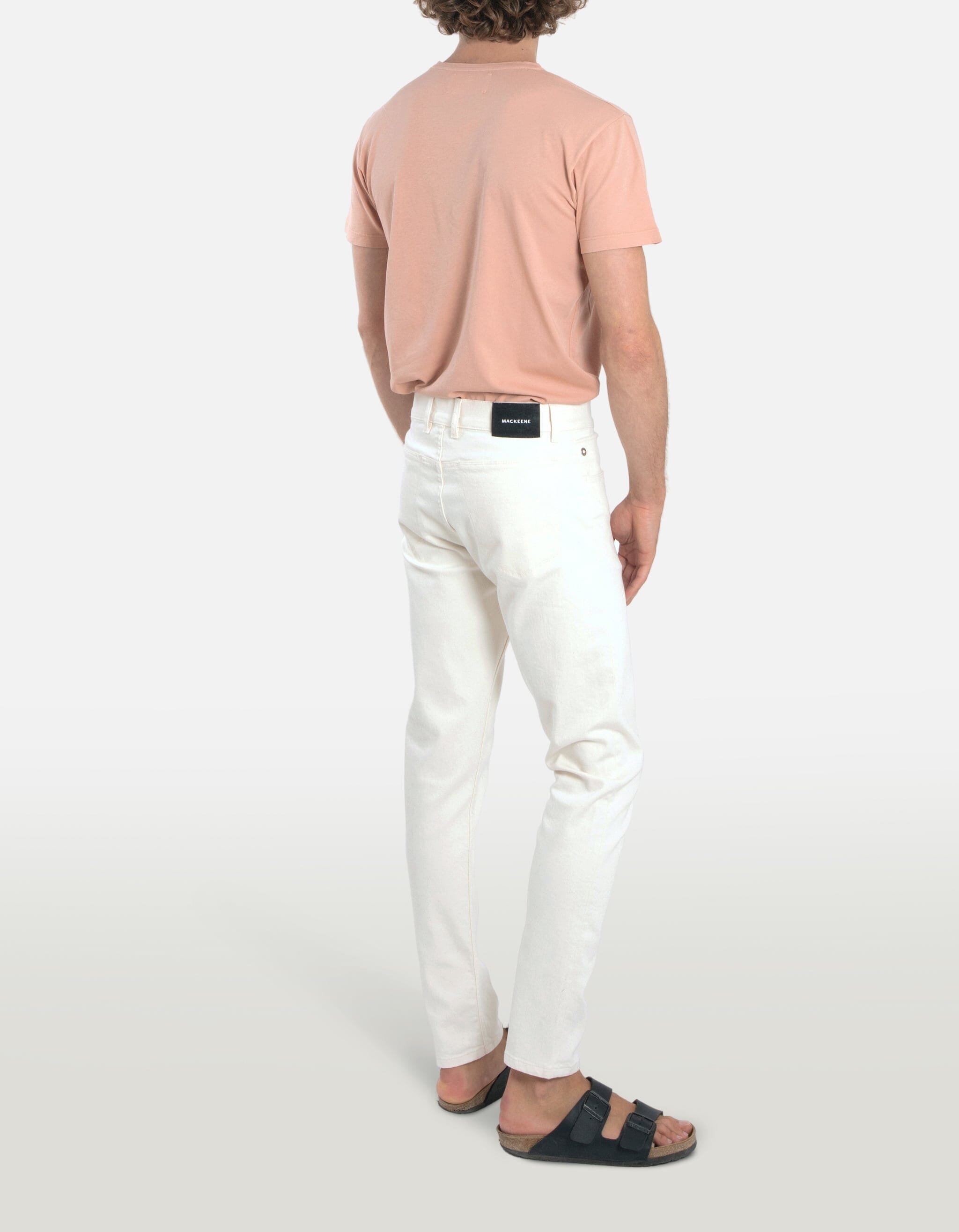 Aleks - 02. Ecru Stretch Aleks - 02. Ecru Stretch Jeans - Aleks MACKEENE