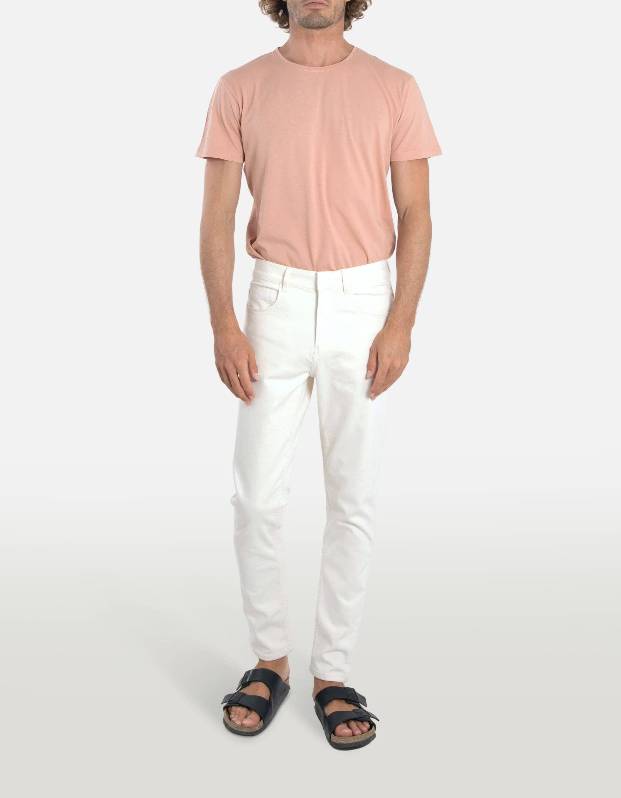 Aleks - 02. Ecru Stretch Aleks - 02. Ecru Stretch Jeans - Aleks MACKEENE