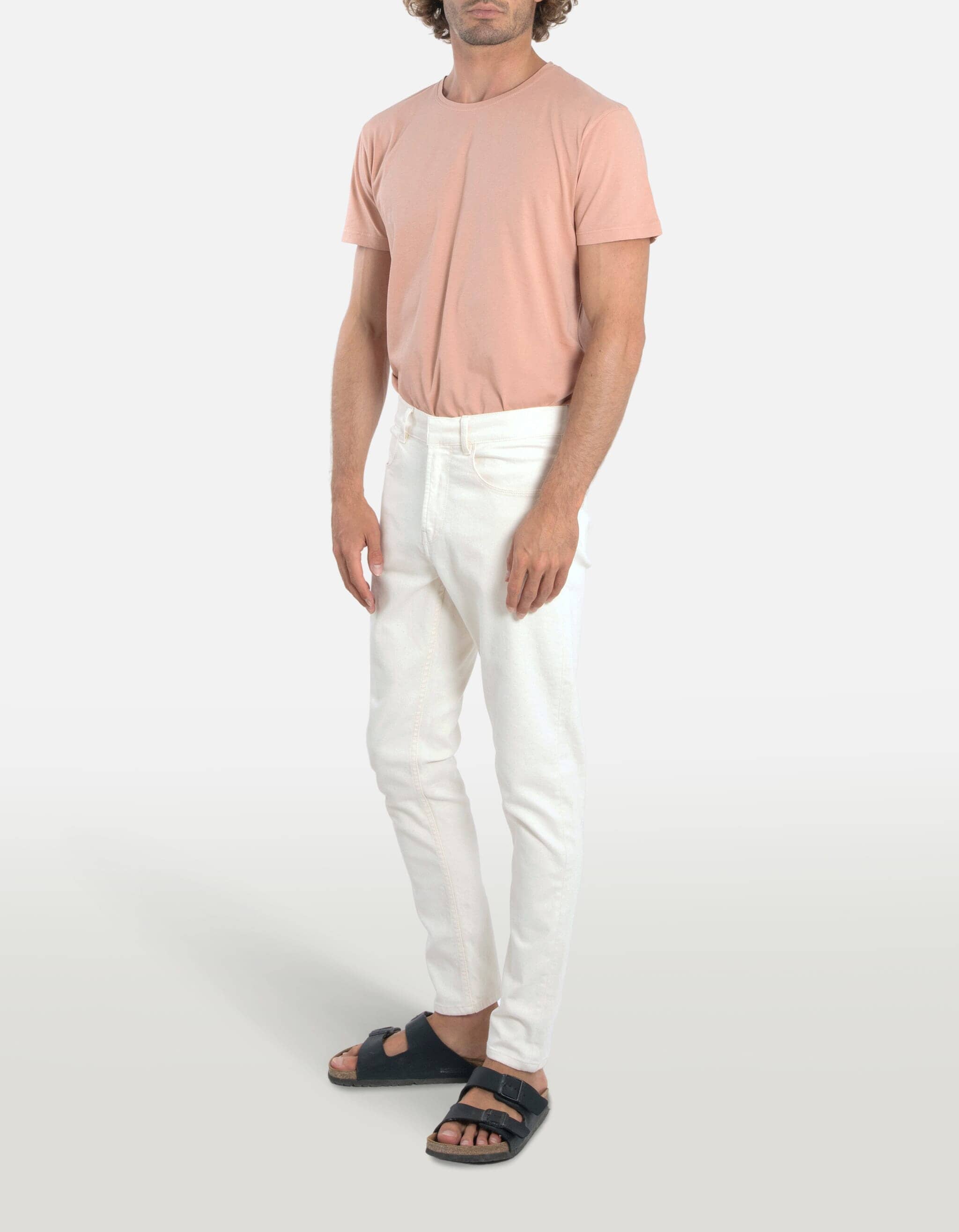Aleks - 02. Ecru Stretch Aleks - 02. Ecru Stretch Jeans - Aleks MACKEENE
