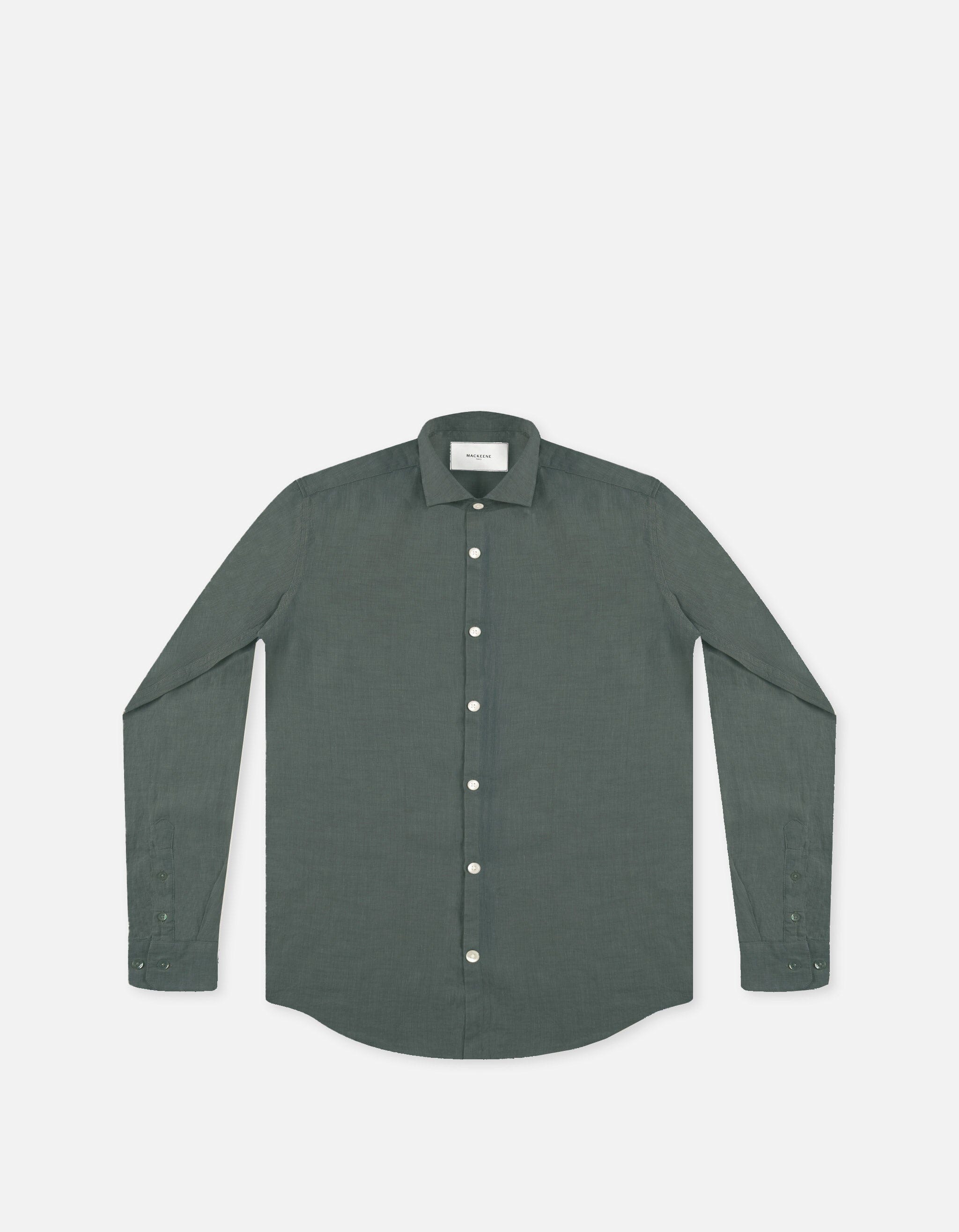 FABIO - 08. Dark Green FABIO - 08. Dark Green Shirts - Fabio MACKEENE EU