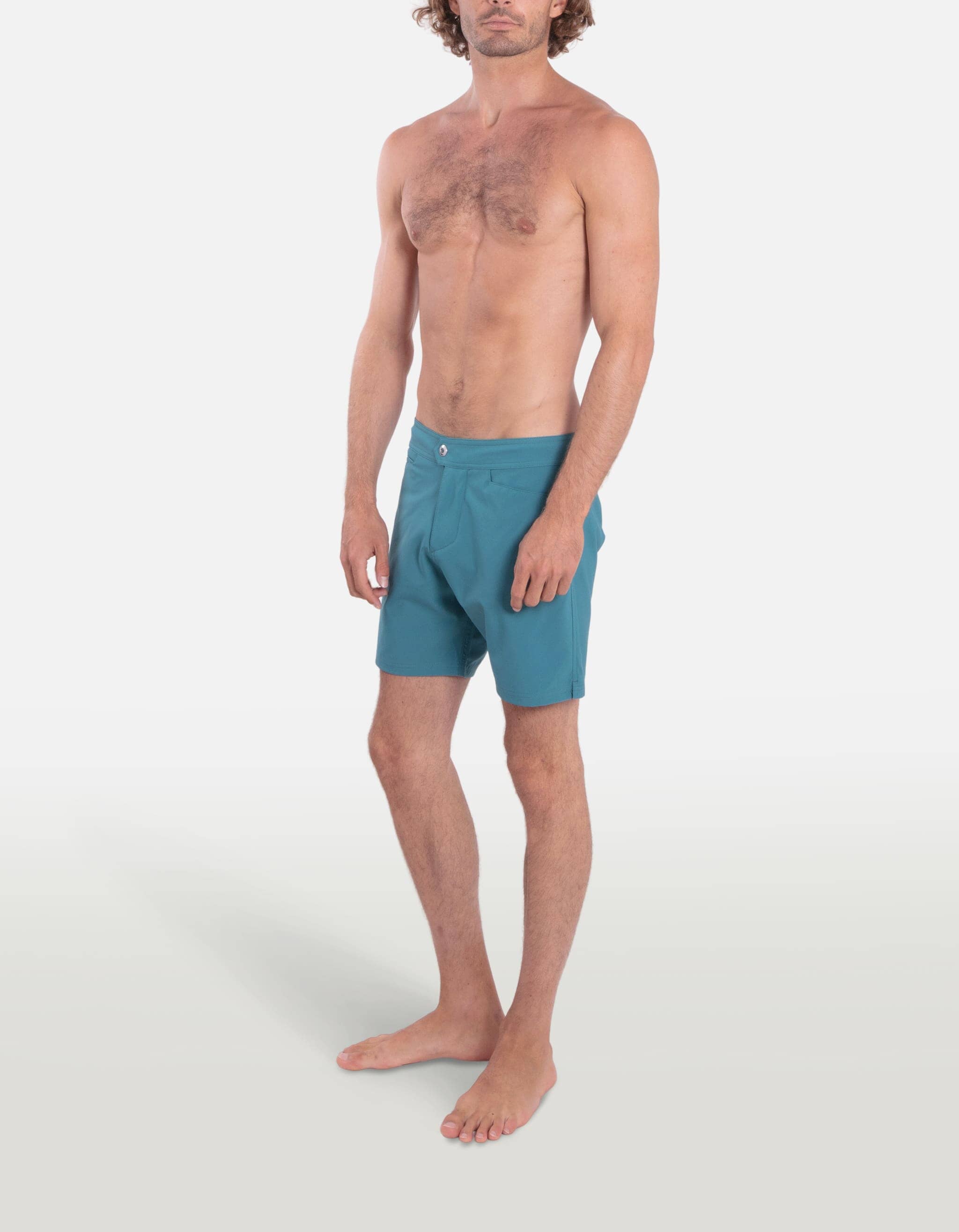 Barth5 - 00. Green Duck Swim Shorts - Barth5 MACKEENE 