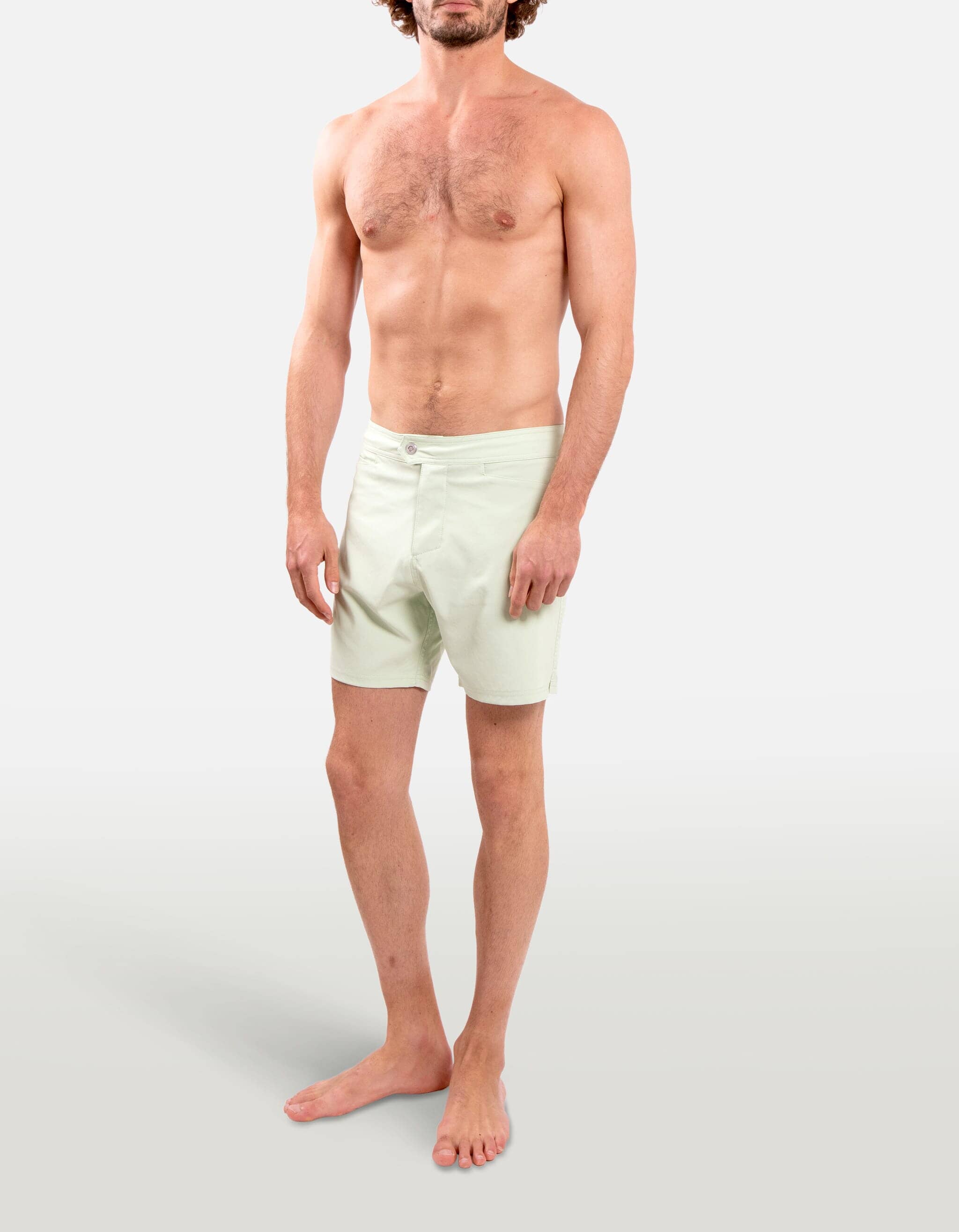 Barth5 - 00. Light Tea Swim Shorts - Barth5 MACKEENE 