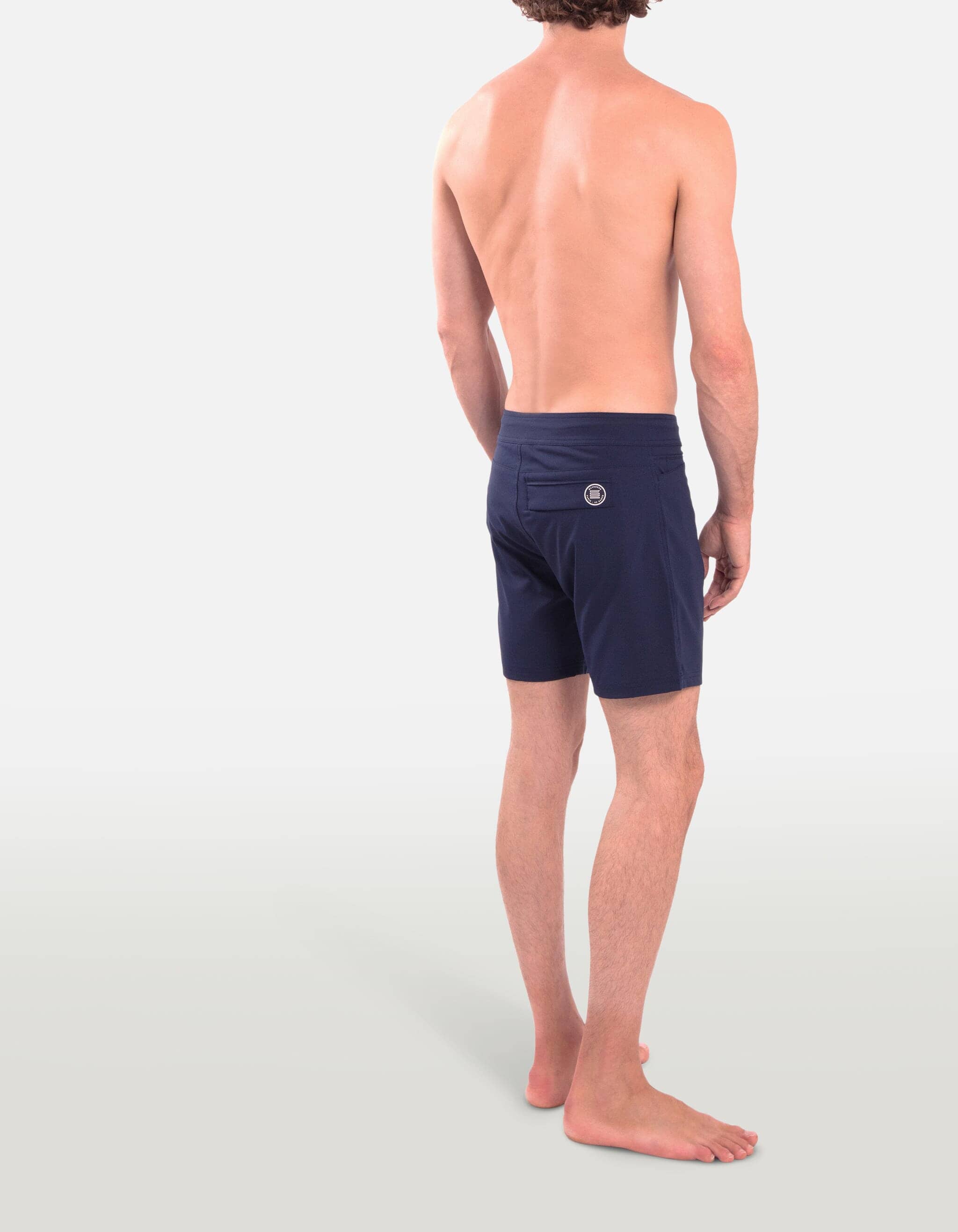 Barth5 - 00. Navy Swim Shorts - Barth5 MACKEENE 