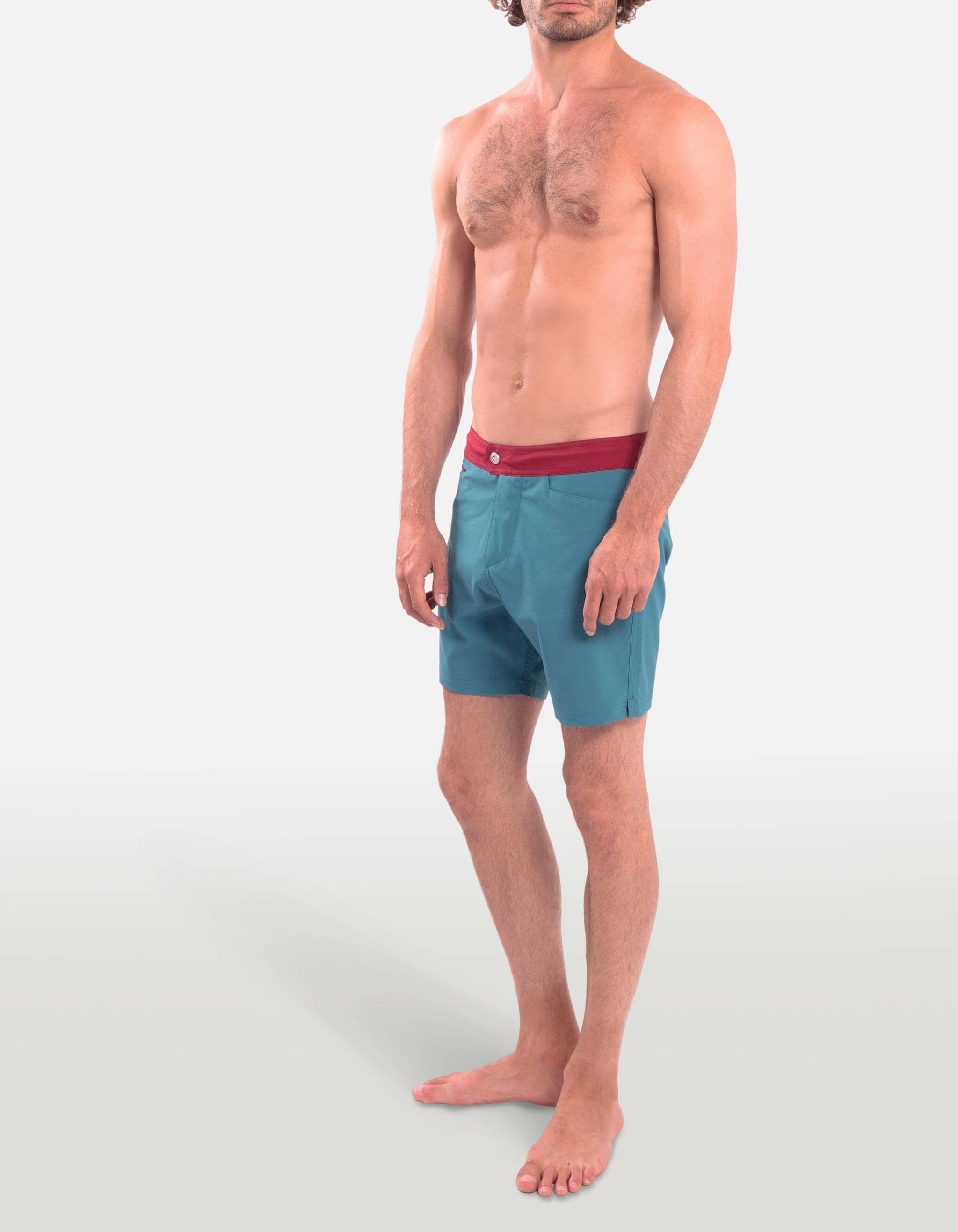 Barth5 - 04. Duck & Bordeau Swim Shorts - Barth5 MACKEENE 