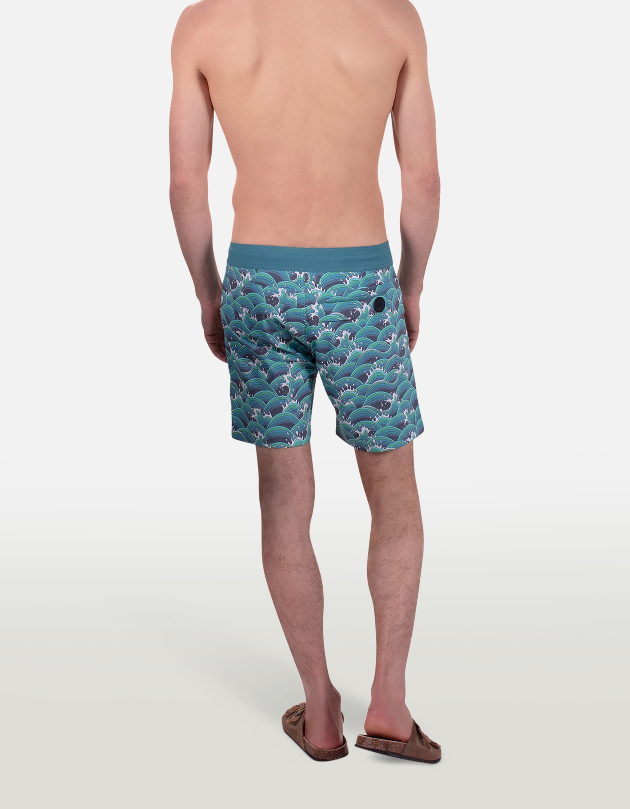 Barth5 - P37. New Waves Swim Shorts - Barth5 MACKEENE 