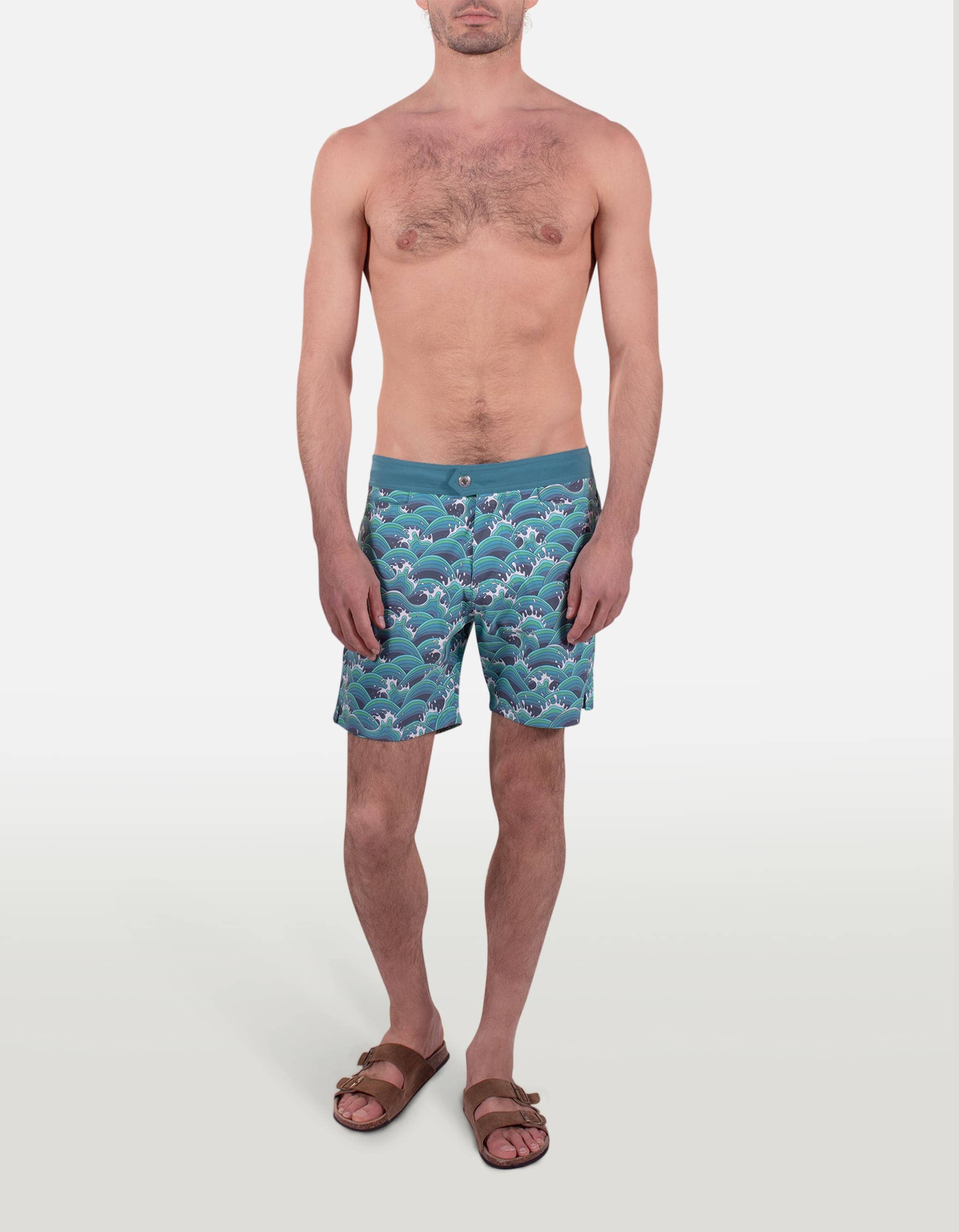 Barth5 - P37. New Waves Barth5 - P37. New Waves Swim Shorts - Barth5 MACKEENE