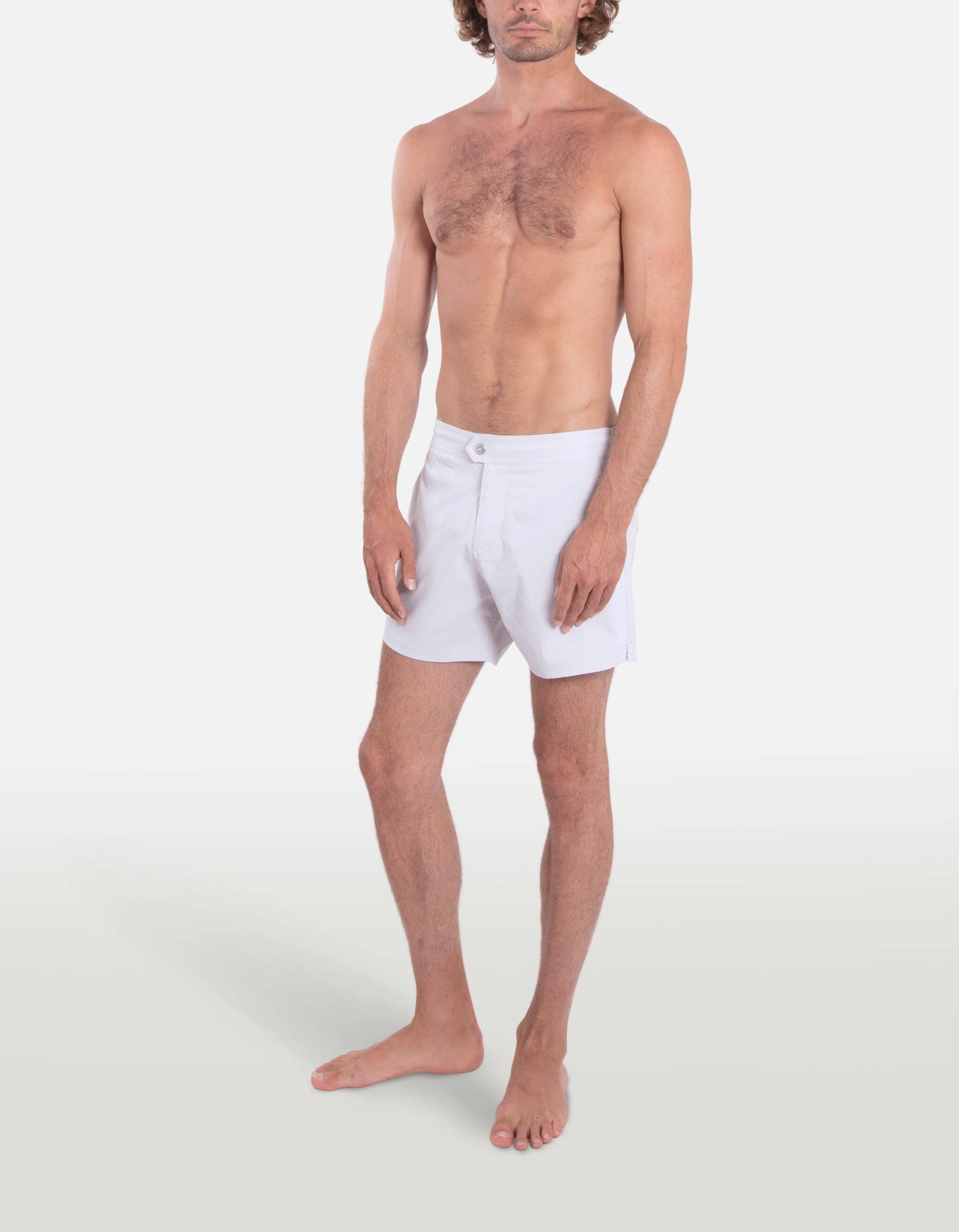 Ben - 00. Light Grey Ben - 00. Light Grey Swim Shorts - Ben MACKEENE