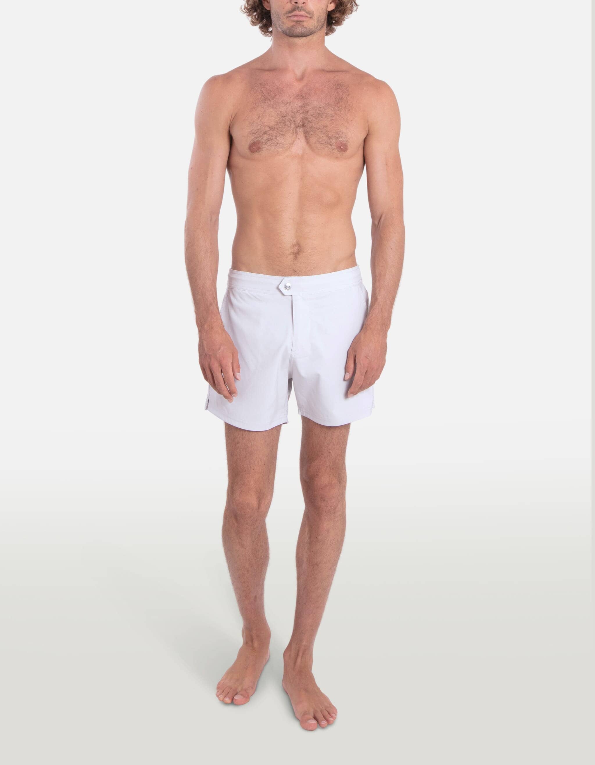 Ben - 00. Light Grey Ben - 00. Light Grey Swim Shorts - Ben MACKEENE