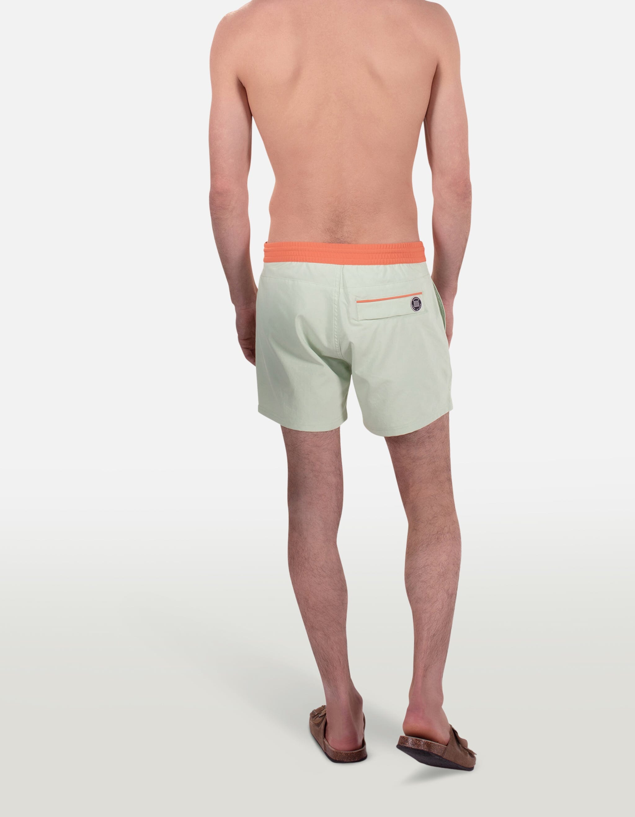 Ben - 05. Tea & Brick Swim Shorts - Ben MACKEENE 