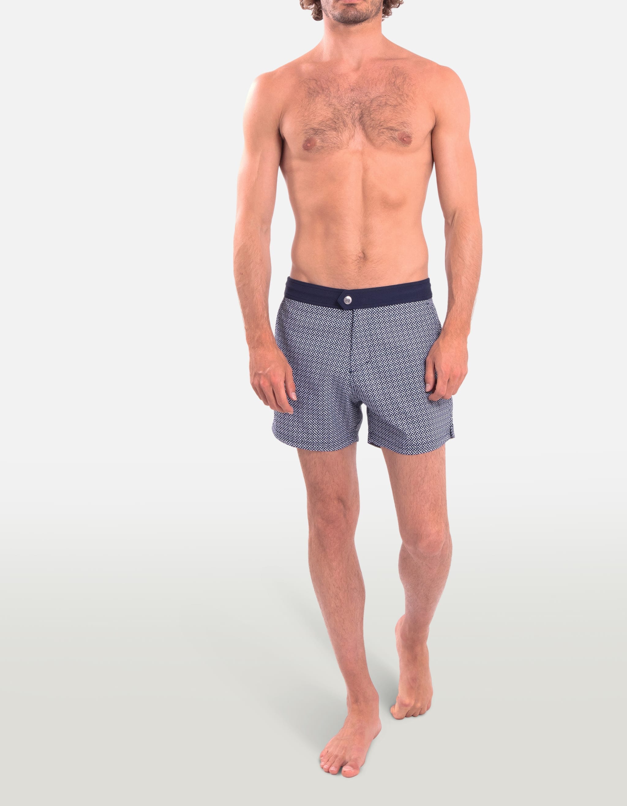 Ben - P20. Navy Hermé Ben - P20. Navy Hermé Swim Shorts - Ben MACKEENE