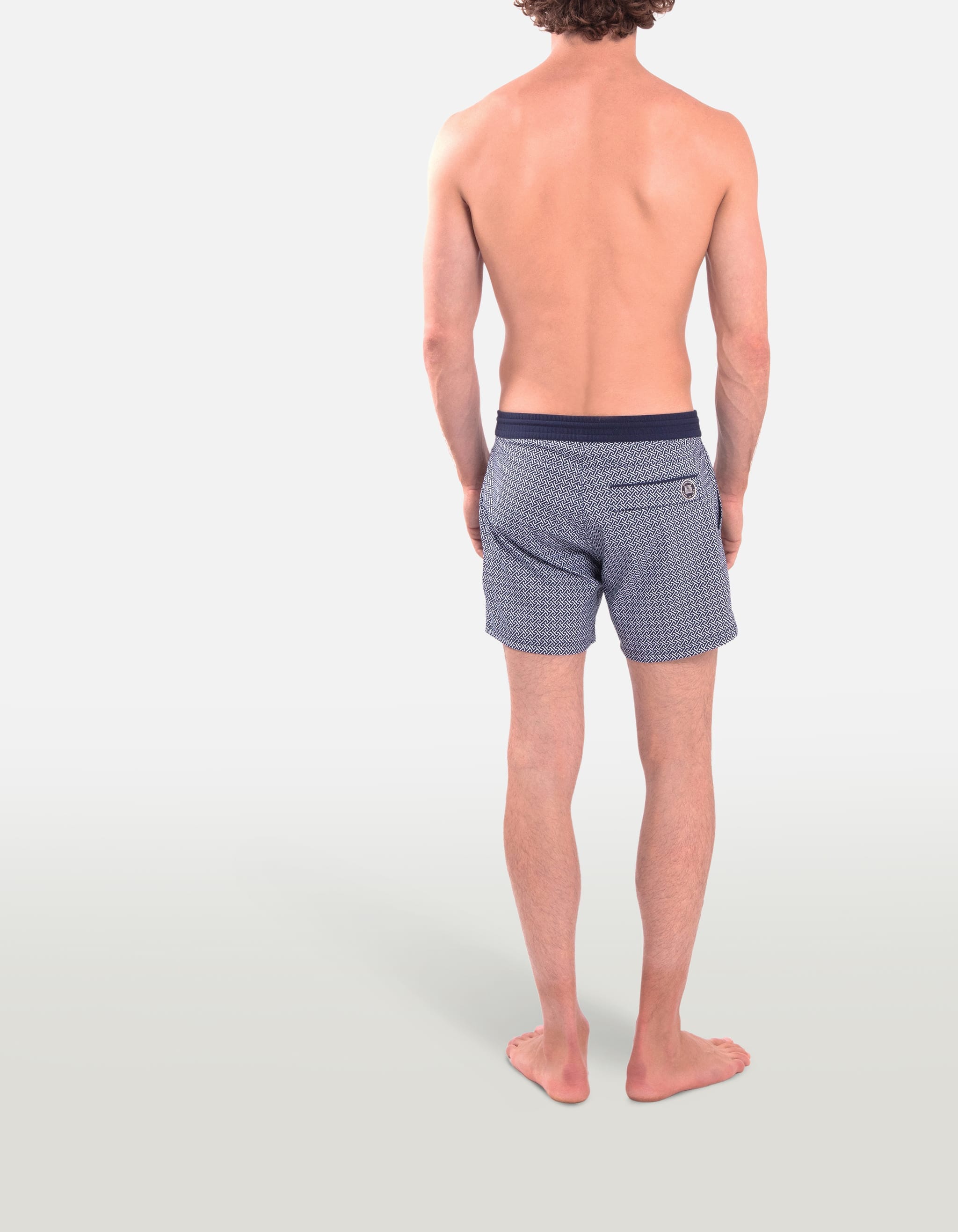 Ben - P20. Navy Hermé Ben - P20. Navy Hermé Swim Shorts - Ben MACKEENE