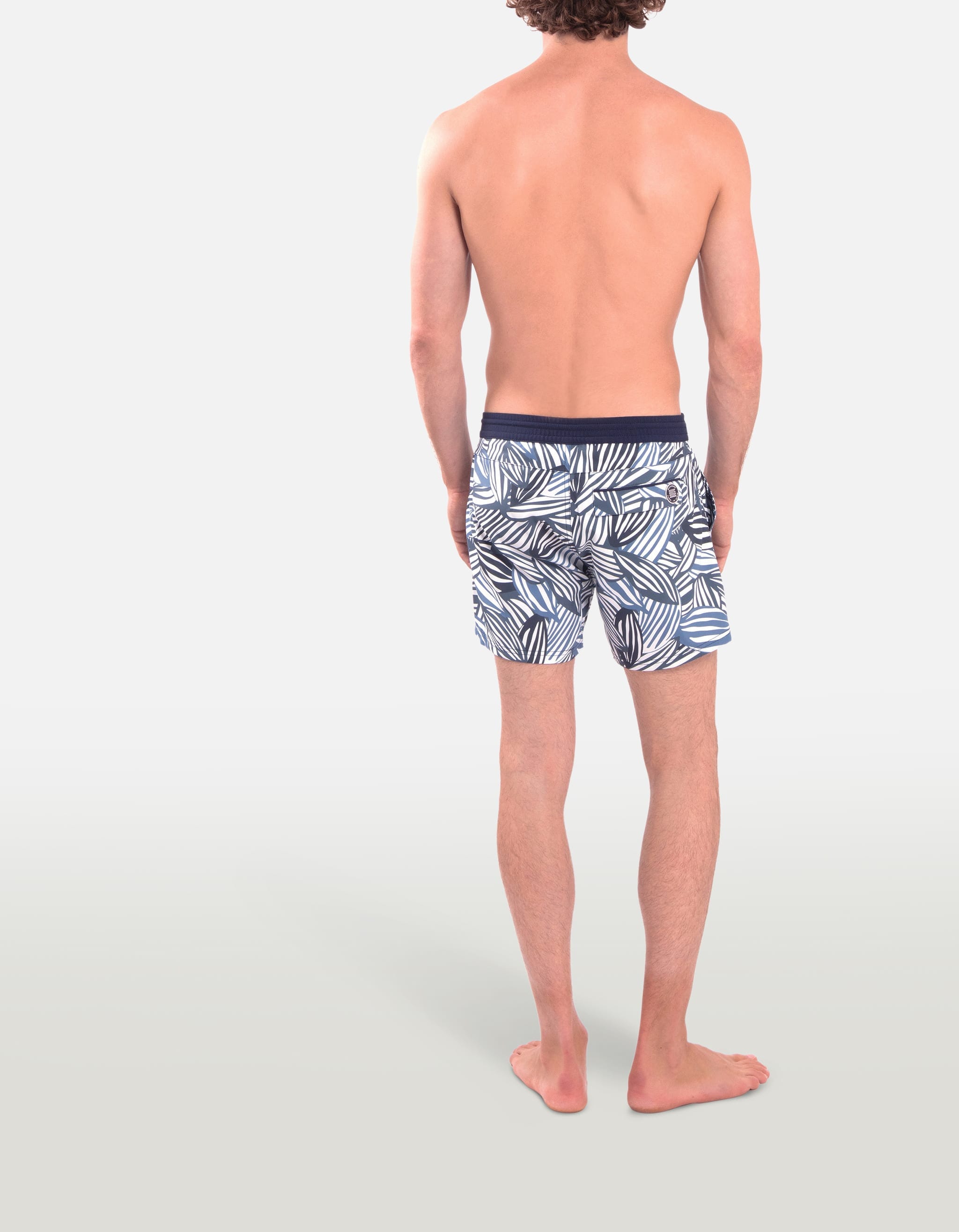 Ben - P22. Blue Feve Ben - P22. Blue Feve Swim Shorts - Ben MACKEENE