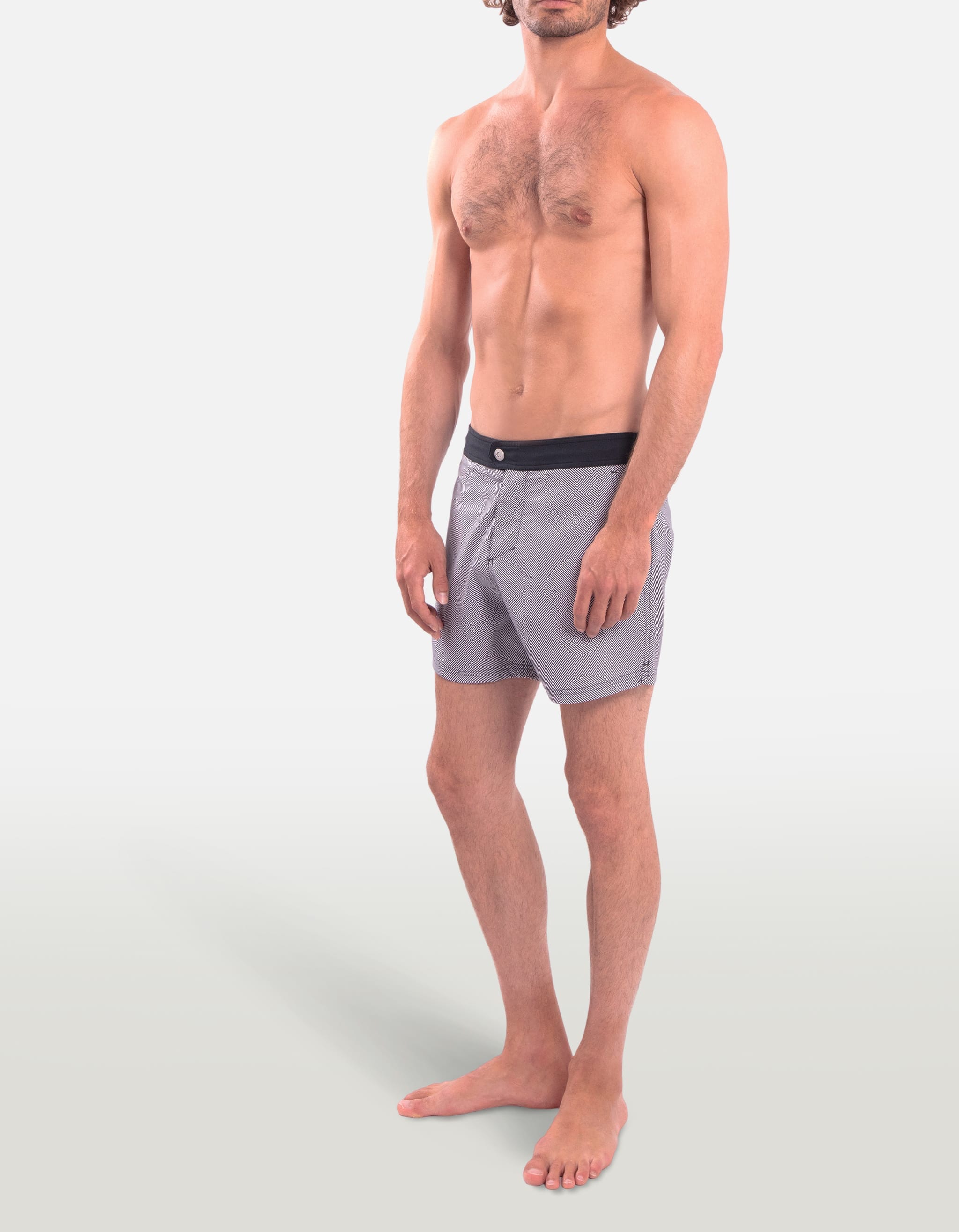 Ben - P24. Black Death Ben - P24. Black Death Swim Shorts - Ben MACKEENE