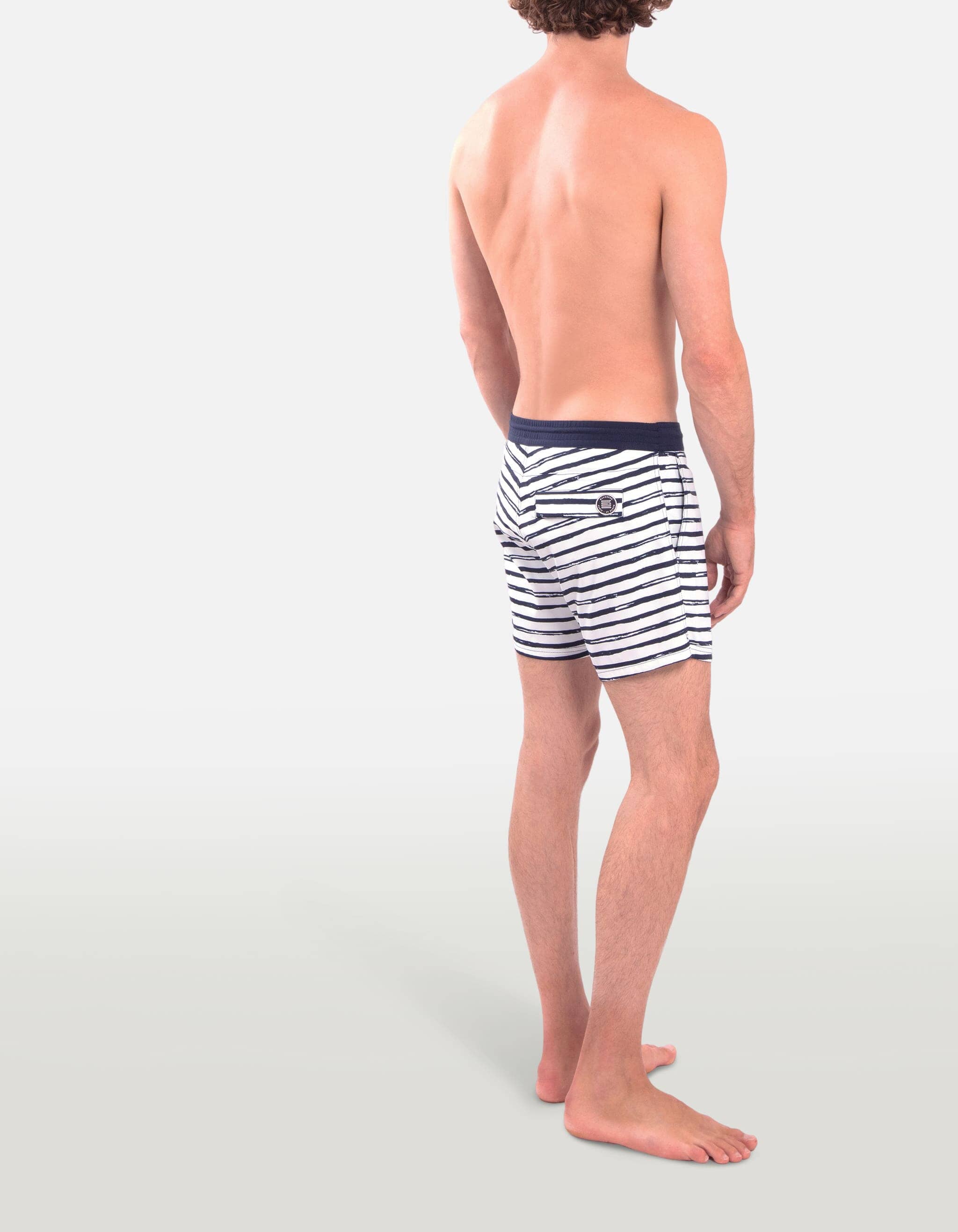 Ben - P25. Shima Grey Ben - P25. Shima Grey Swim Shorts - Ben MACKEENE