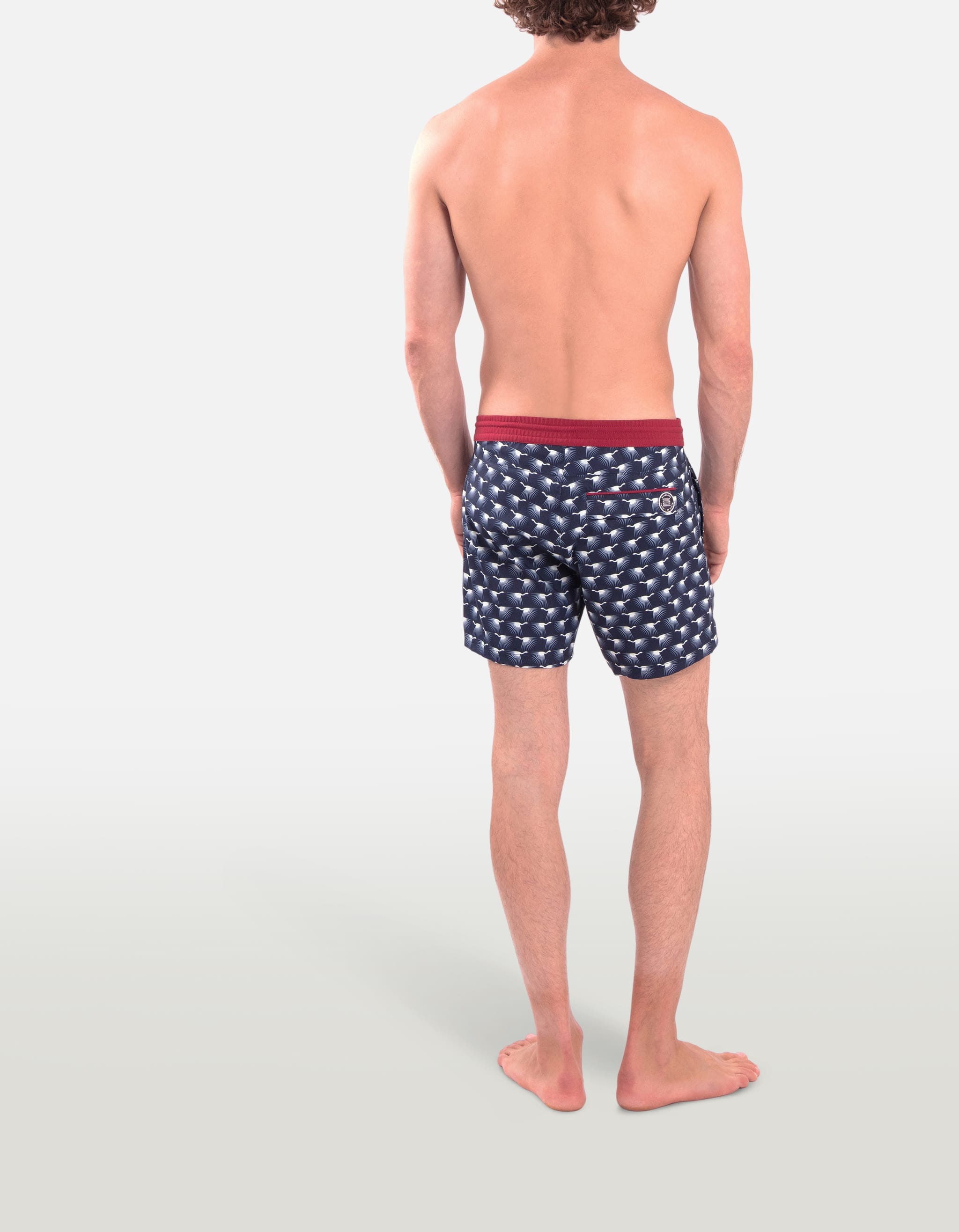 Ben - P29. Navy Heron Ben - P29. Navy Heron Swim Shorts - Ben MACKEENE