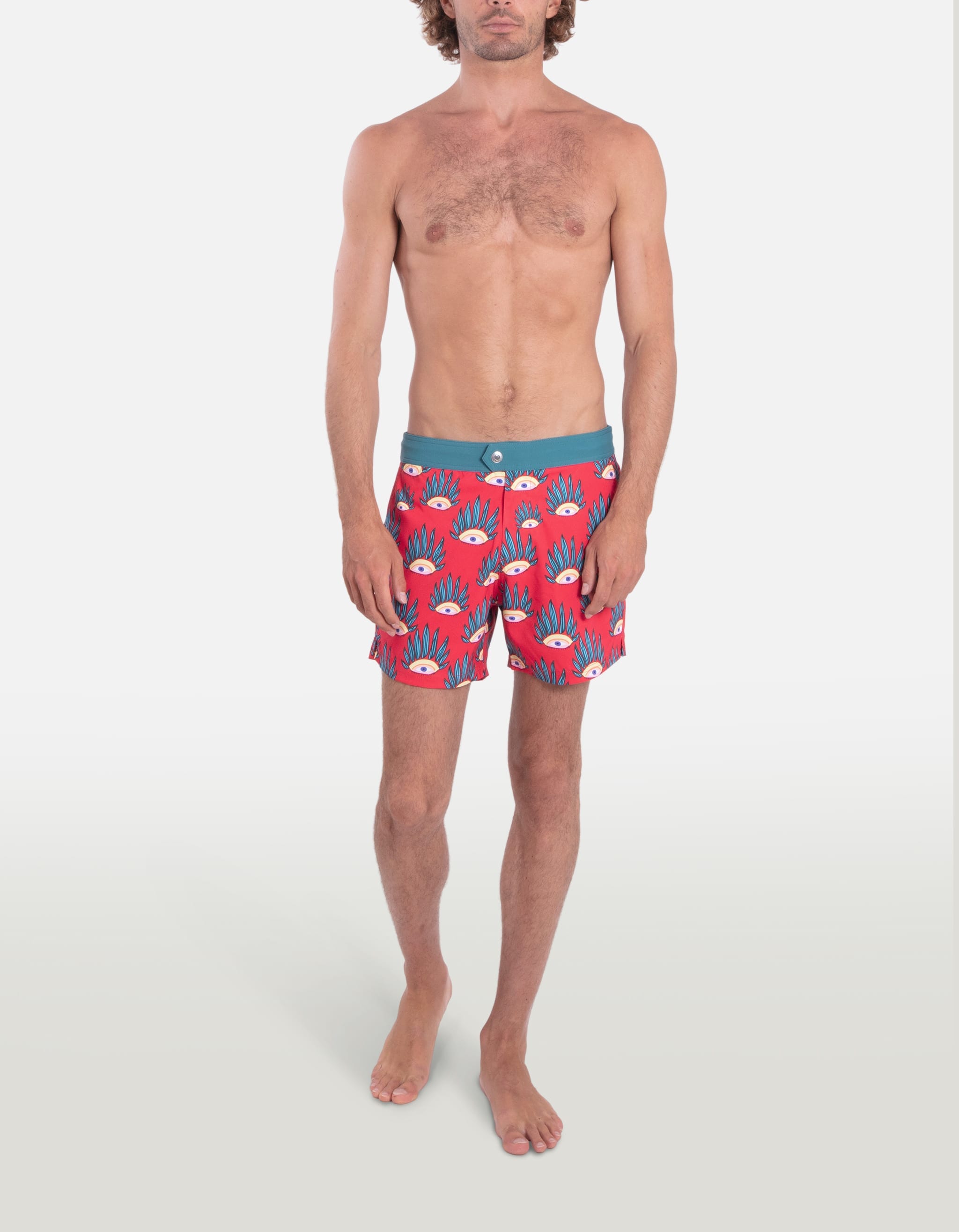 Ben - P32. Red Eyes Ben - P32. Red Eyes Swim Shorts - Ben MACKEENE