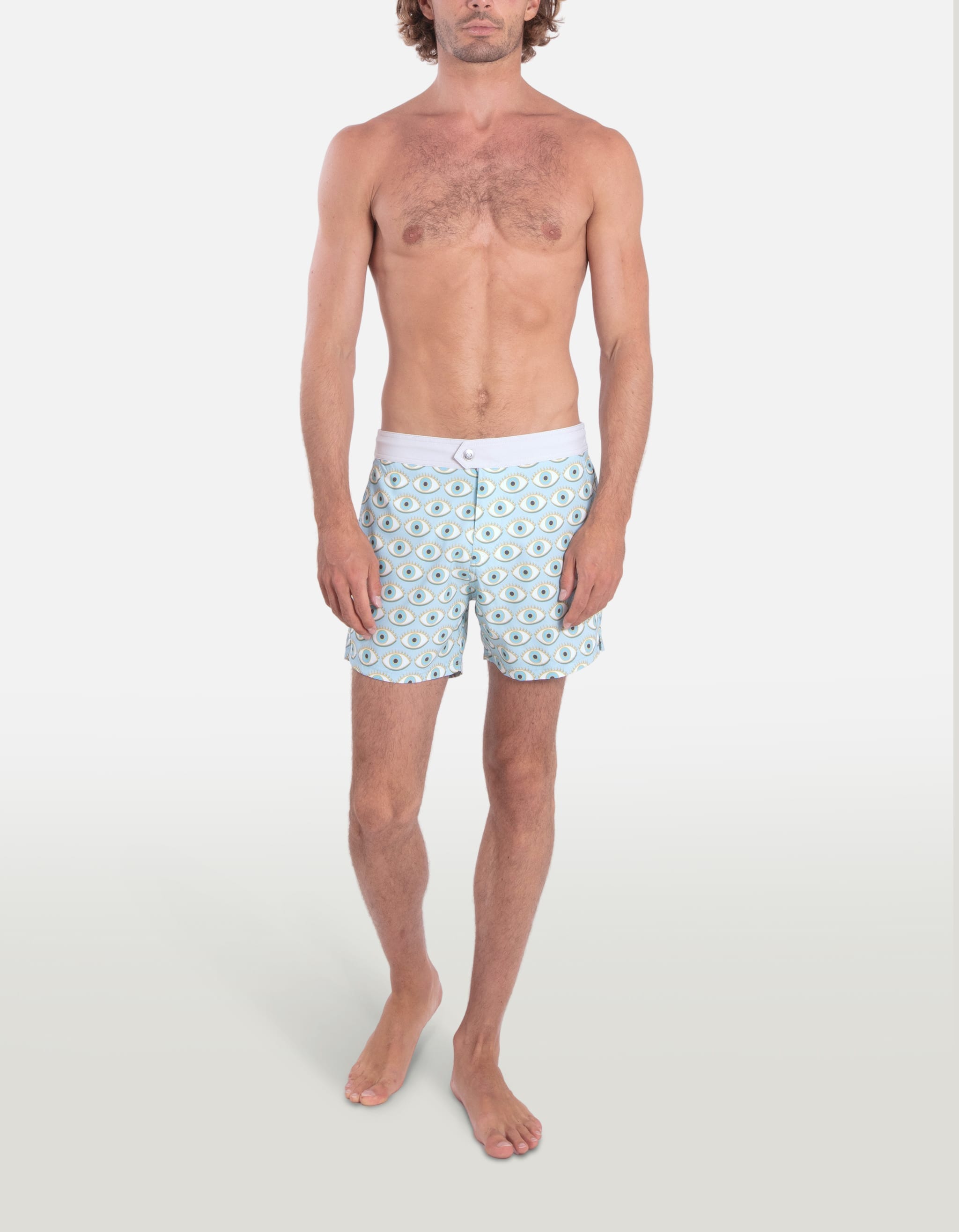 Ben - P33. Blue Eyes Swim Shorts - Ben MACKEENE 