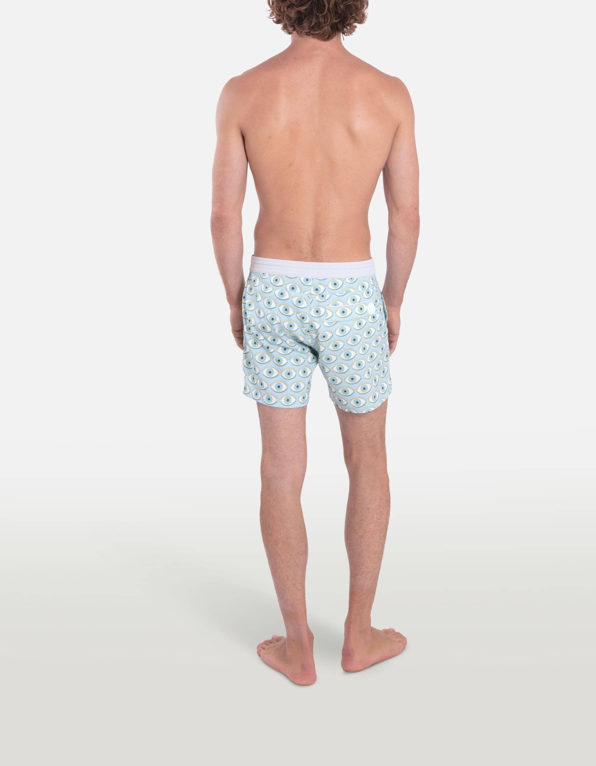 Ben - P33. Blue Eyes Swim Shorts - Ben MACKEENE 