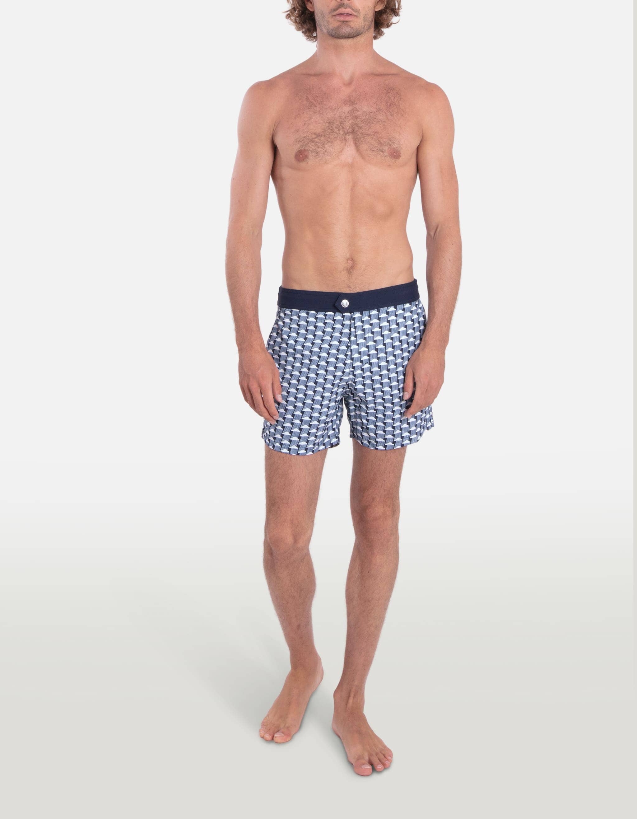 Ben - P34. Rainy Clouds Swim Shorts - Ben MACKEENE 