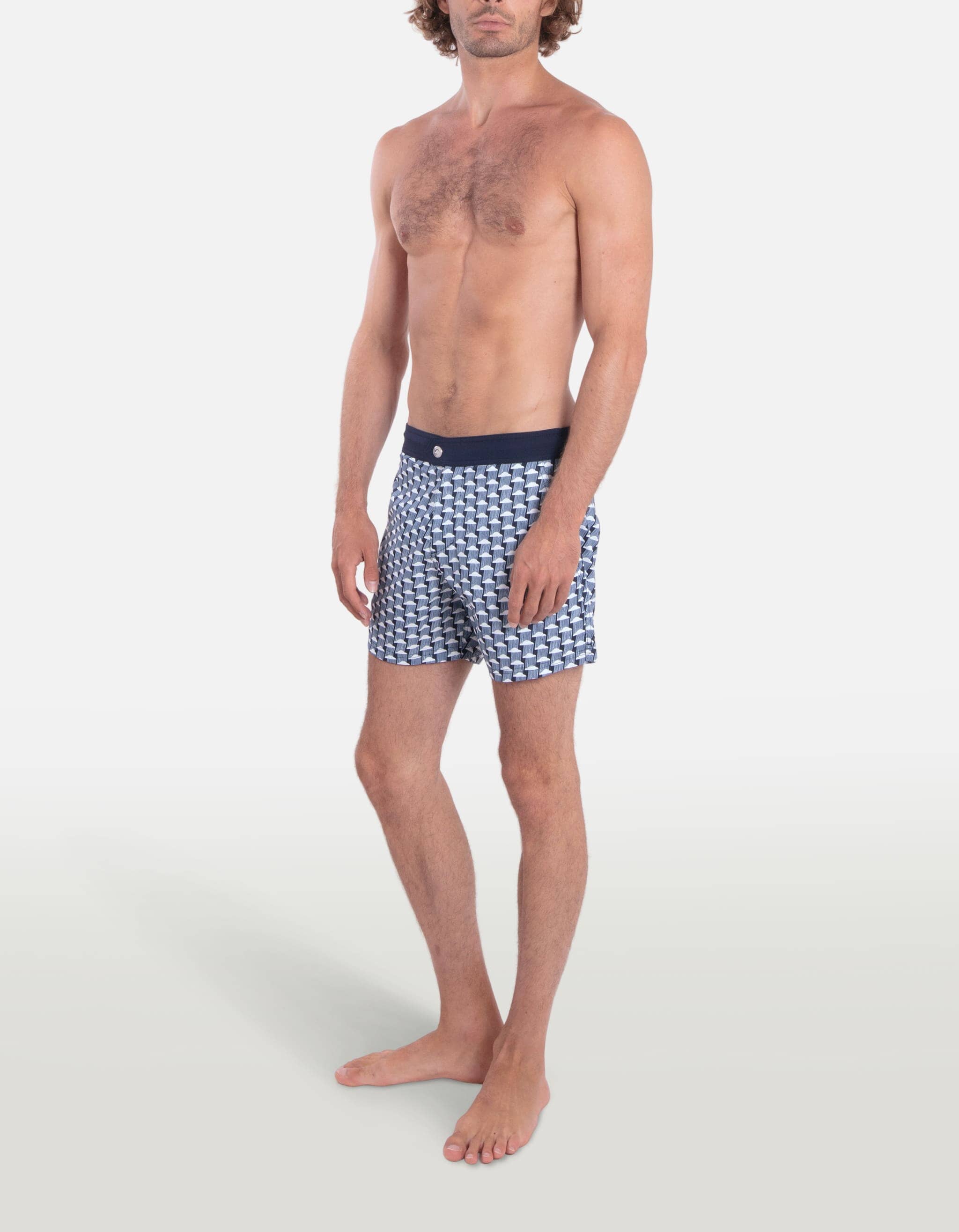 Ben - P34. Rainy Clouds Swim Shorts - Ben MACKEENE 