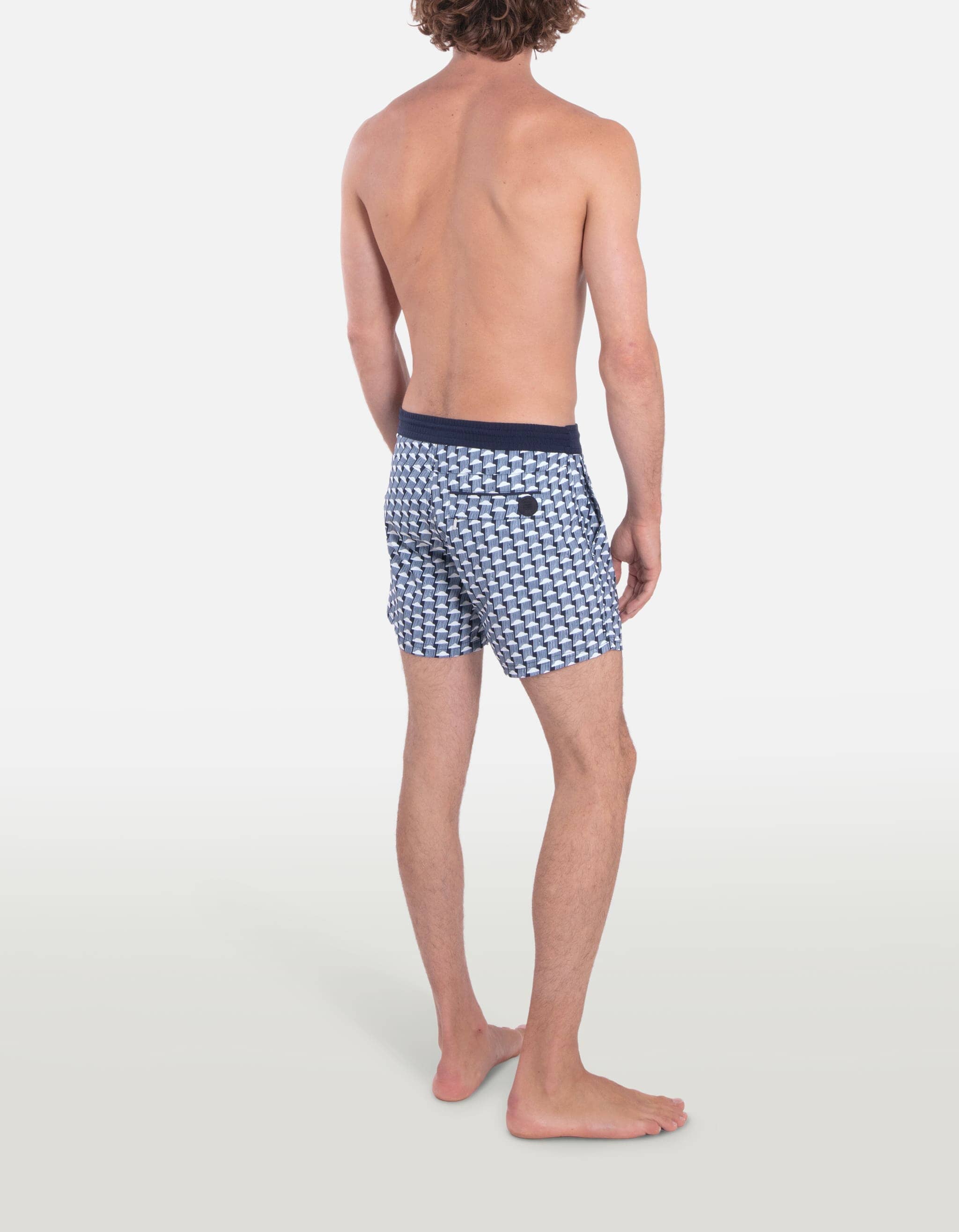 Ben - P34. Rainy Clouds Swim Shorts - Ben MACKEENE 