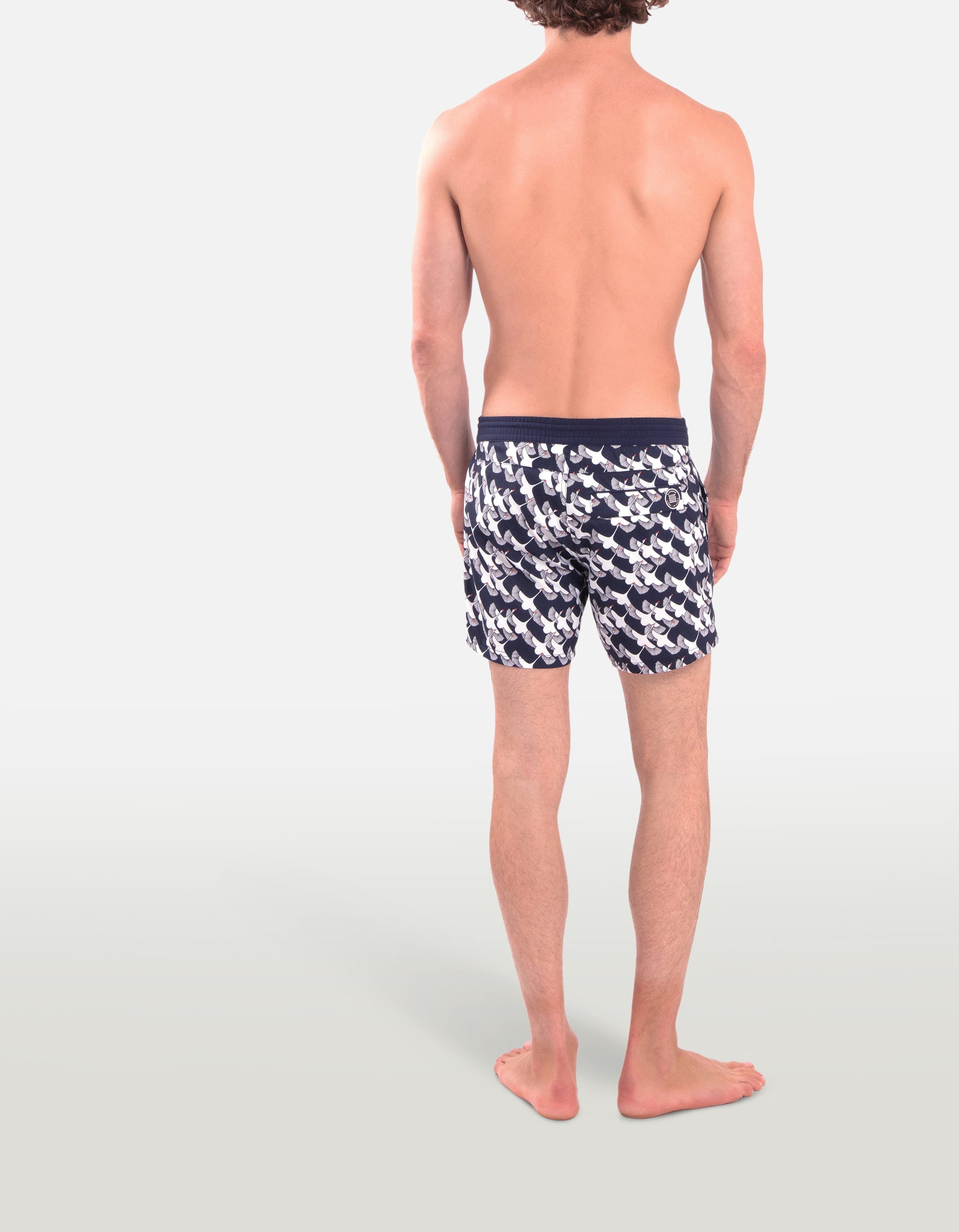 Ben - P35. Navy Konotori Swim Shorts - Ben MACKEENE 