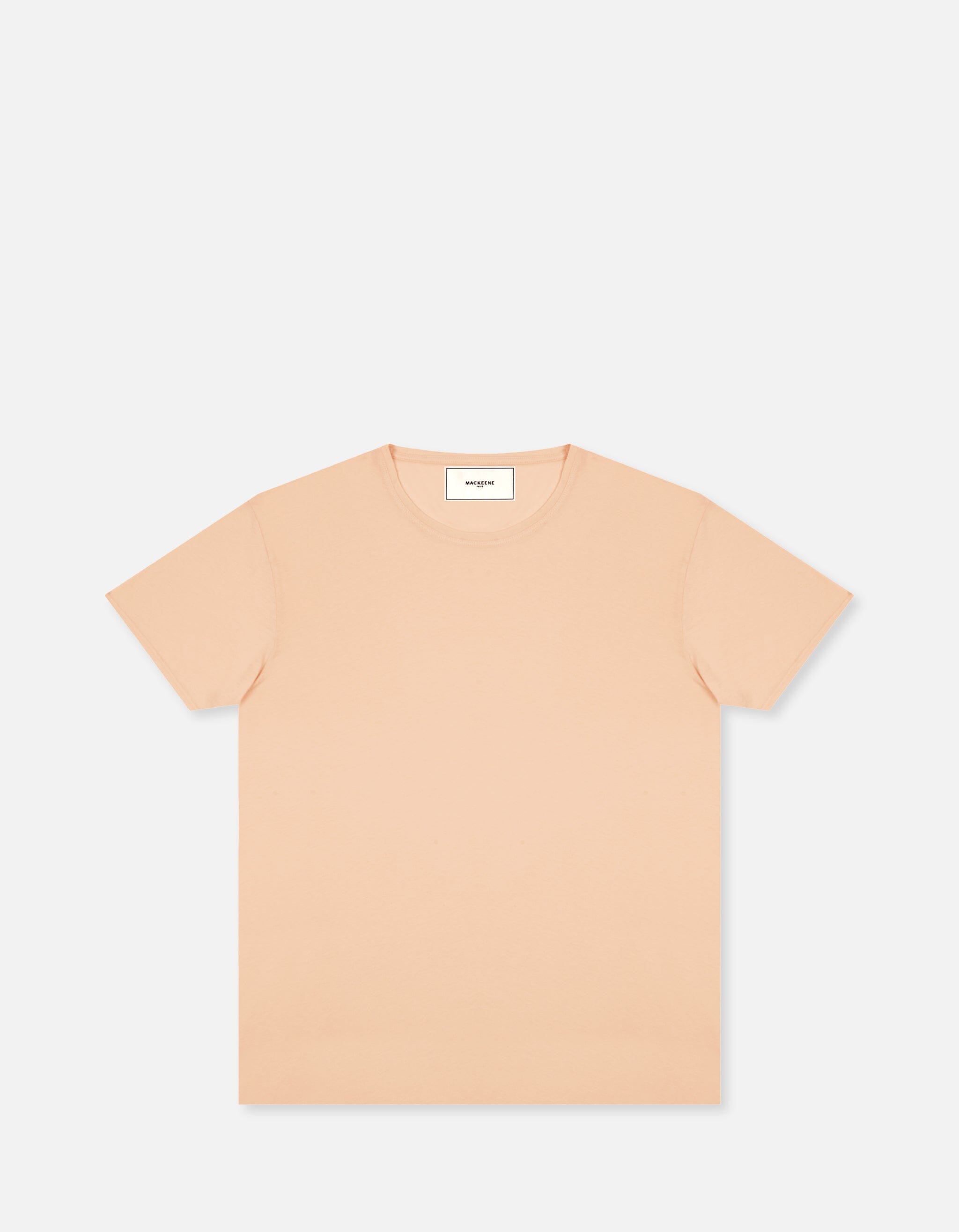 T-SHIRT - MACKEENE - Premium Light Cotton - SUN - 15. Nude – MACKEENE EU