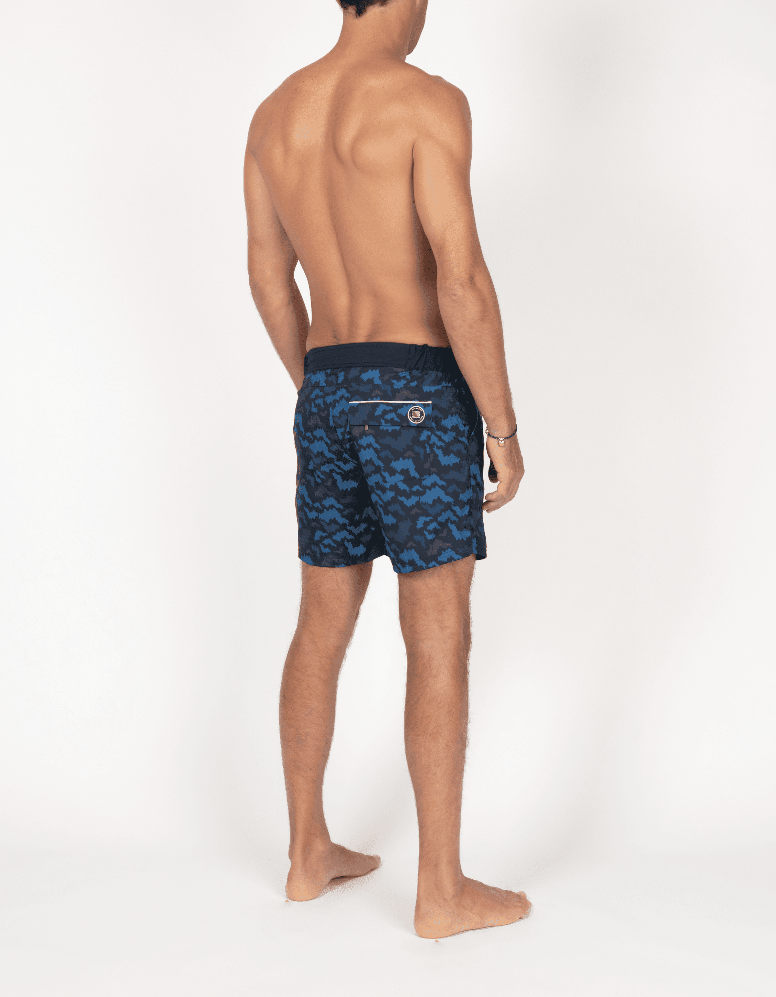 Gize - P09. St Bat Navy & Navy Gize - P09. St Bat Navy & Navy Swim Shorts - Gize MACKEENE