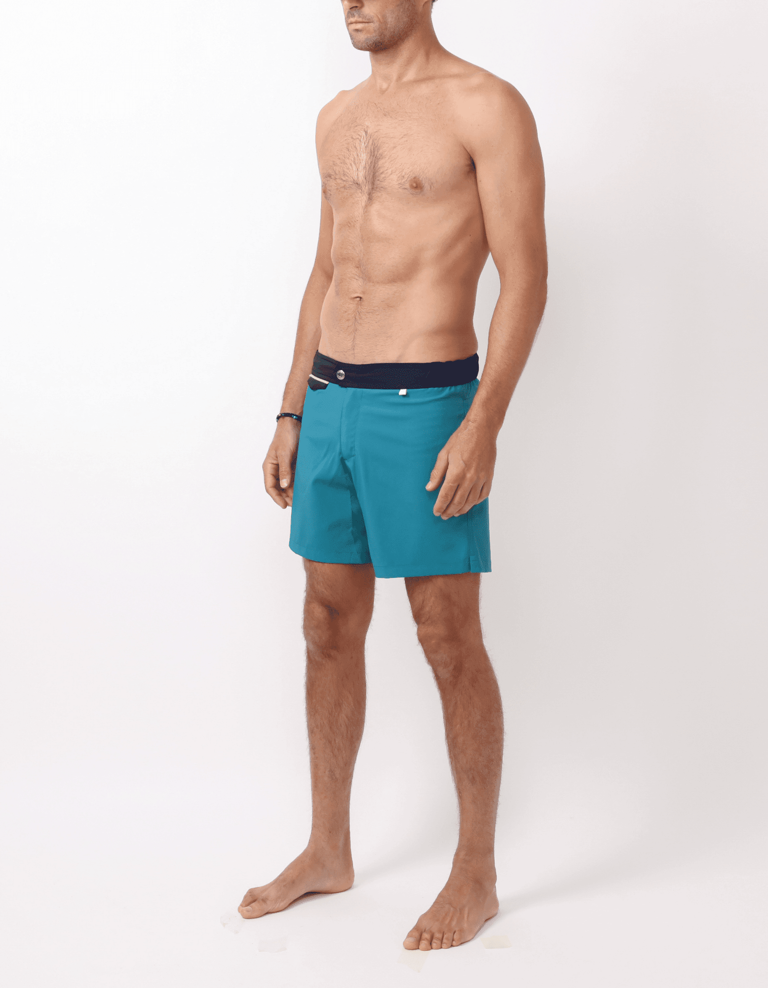 Gize - 05. Duck & Navy Swim Shorts - Gize MACKEENE 