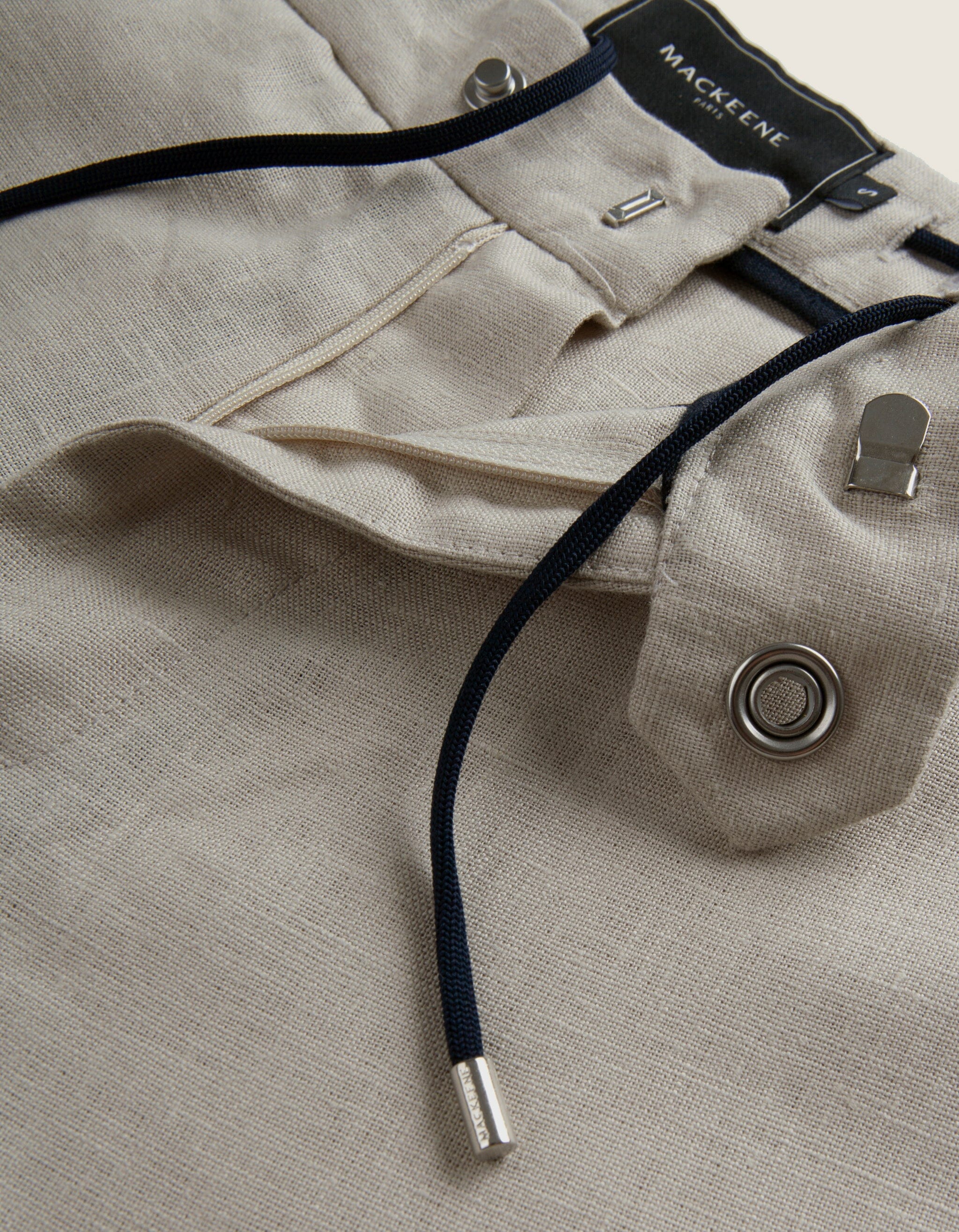 Todd - 05. Beige Grey Todd - 05. Beige Grey Shorts - Todd MACKEENE