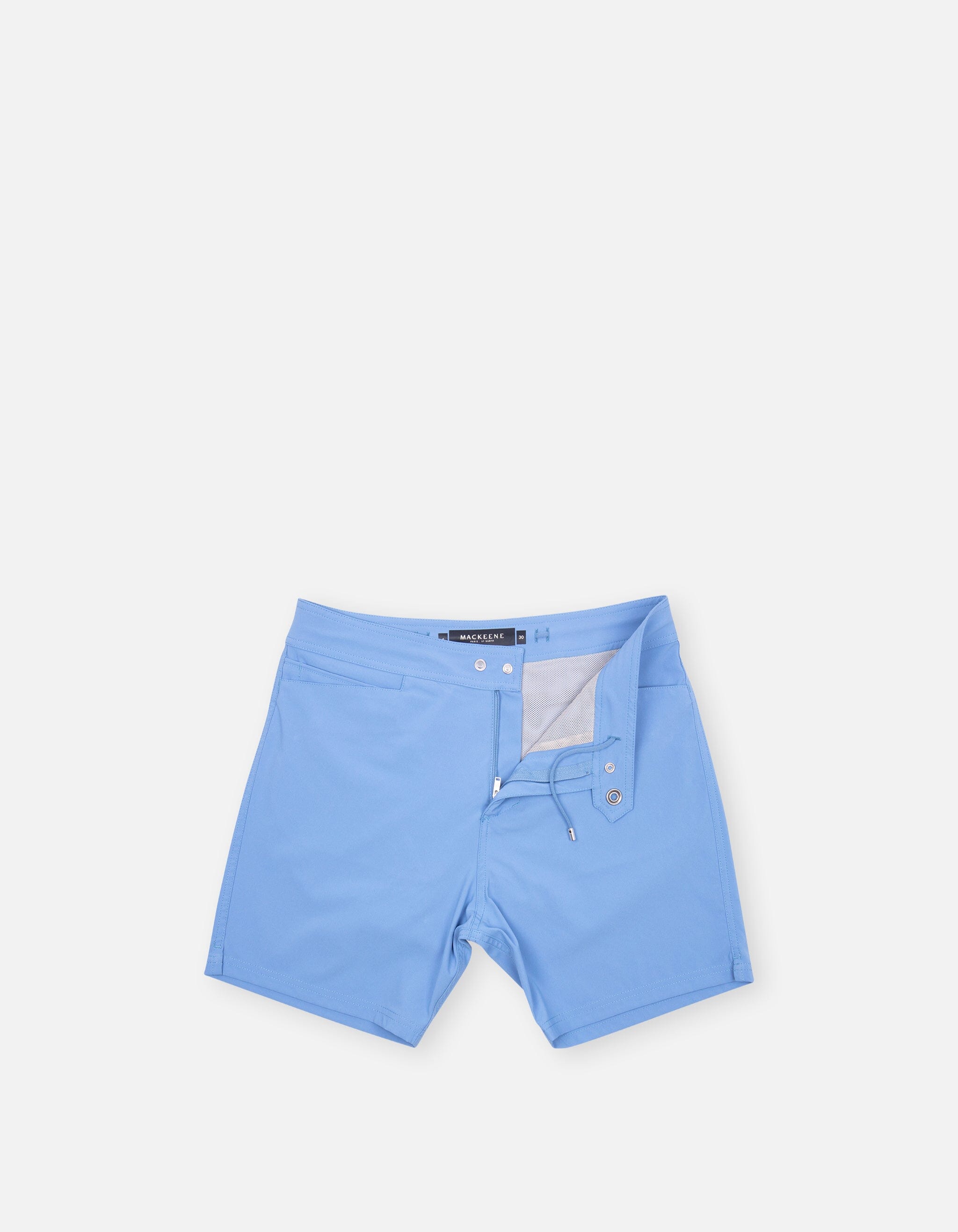 Barth5 - 00. Blue Grey Swim Shorts - Barth5 MACKEENE 