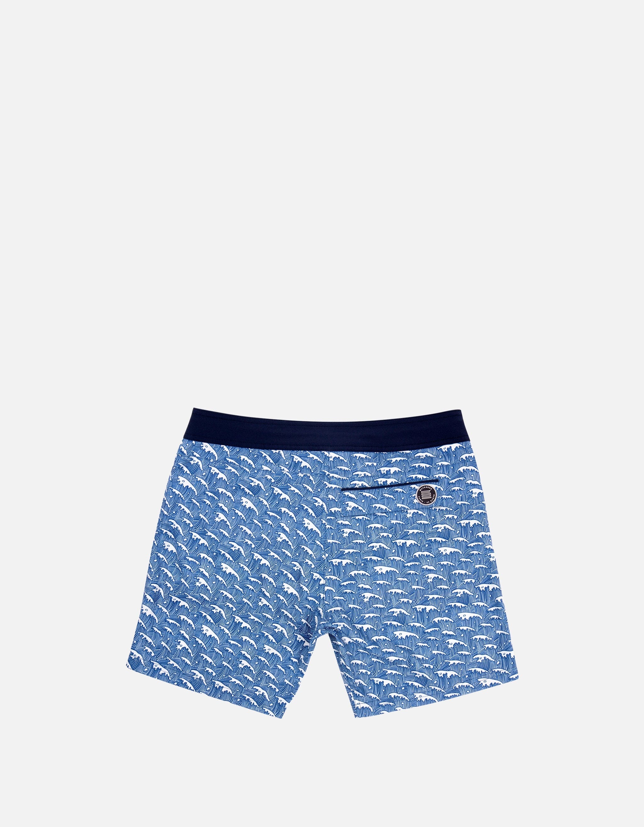 Barth5 - P21. Blue Waves Swim Shorts - Barth5 MACKEENE 