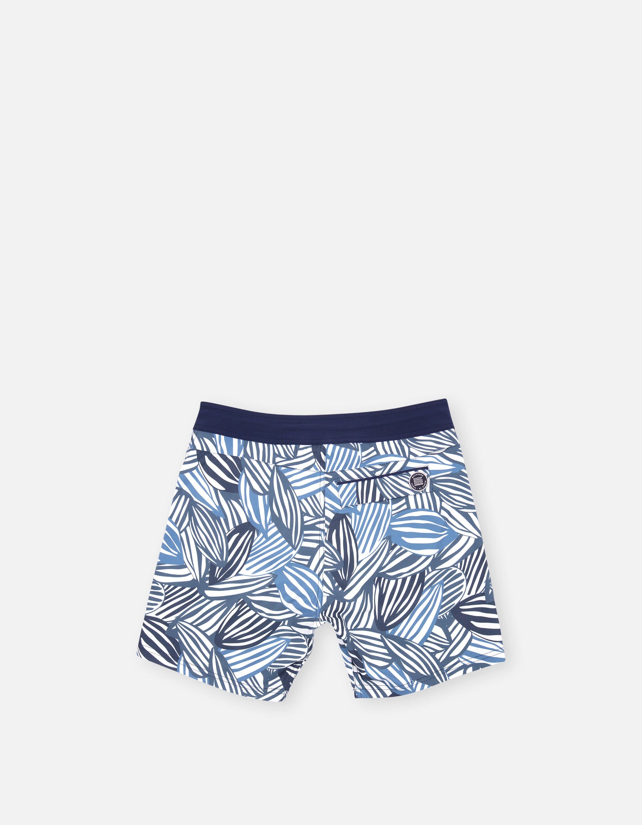 Barth5 - P22. Blue Feve Swim Shorts - Barth5 MACKEENE 