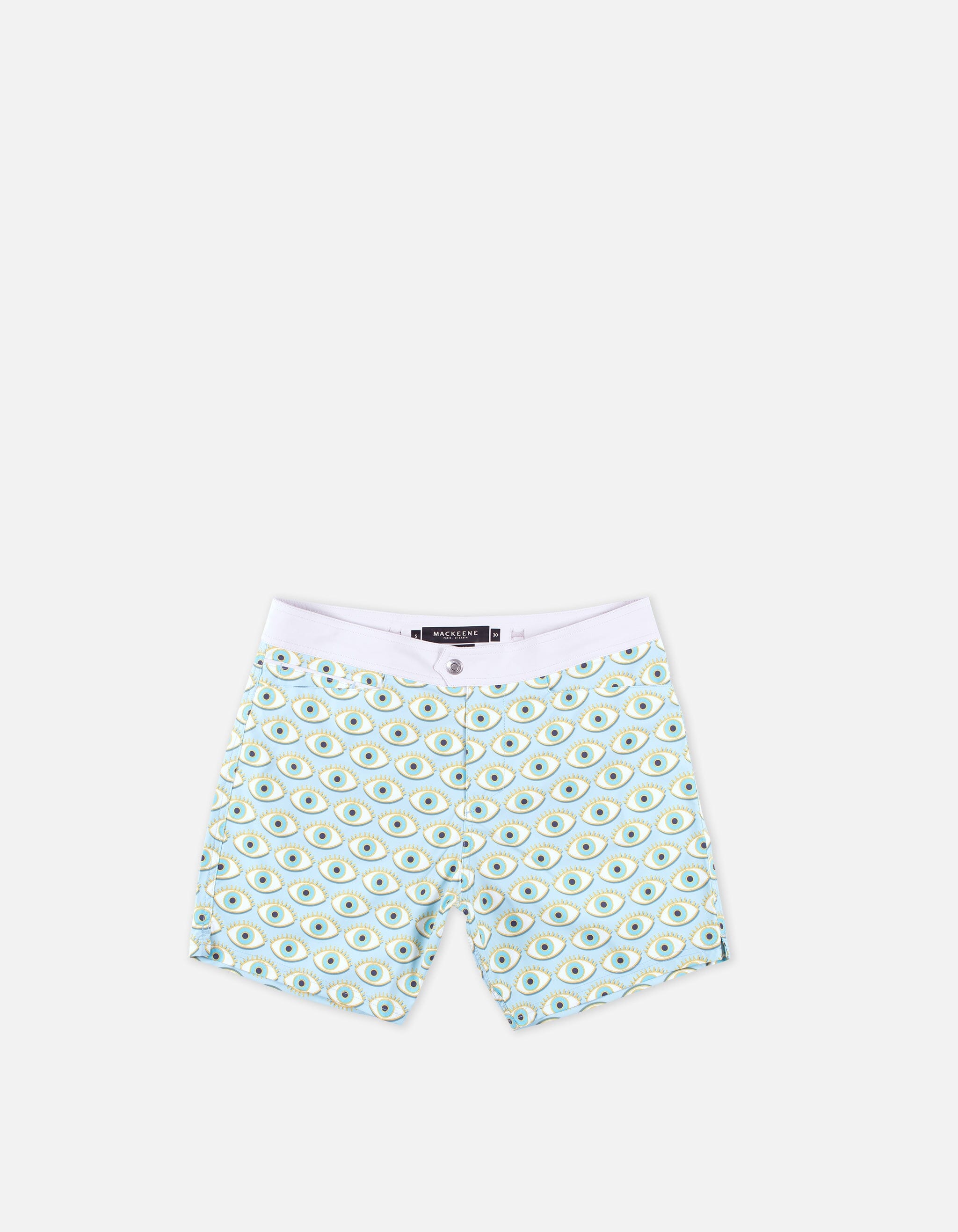 Barth5 - P33. Blue Eyes Swim Shorts - Barth5 MACKEENE 