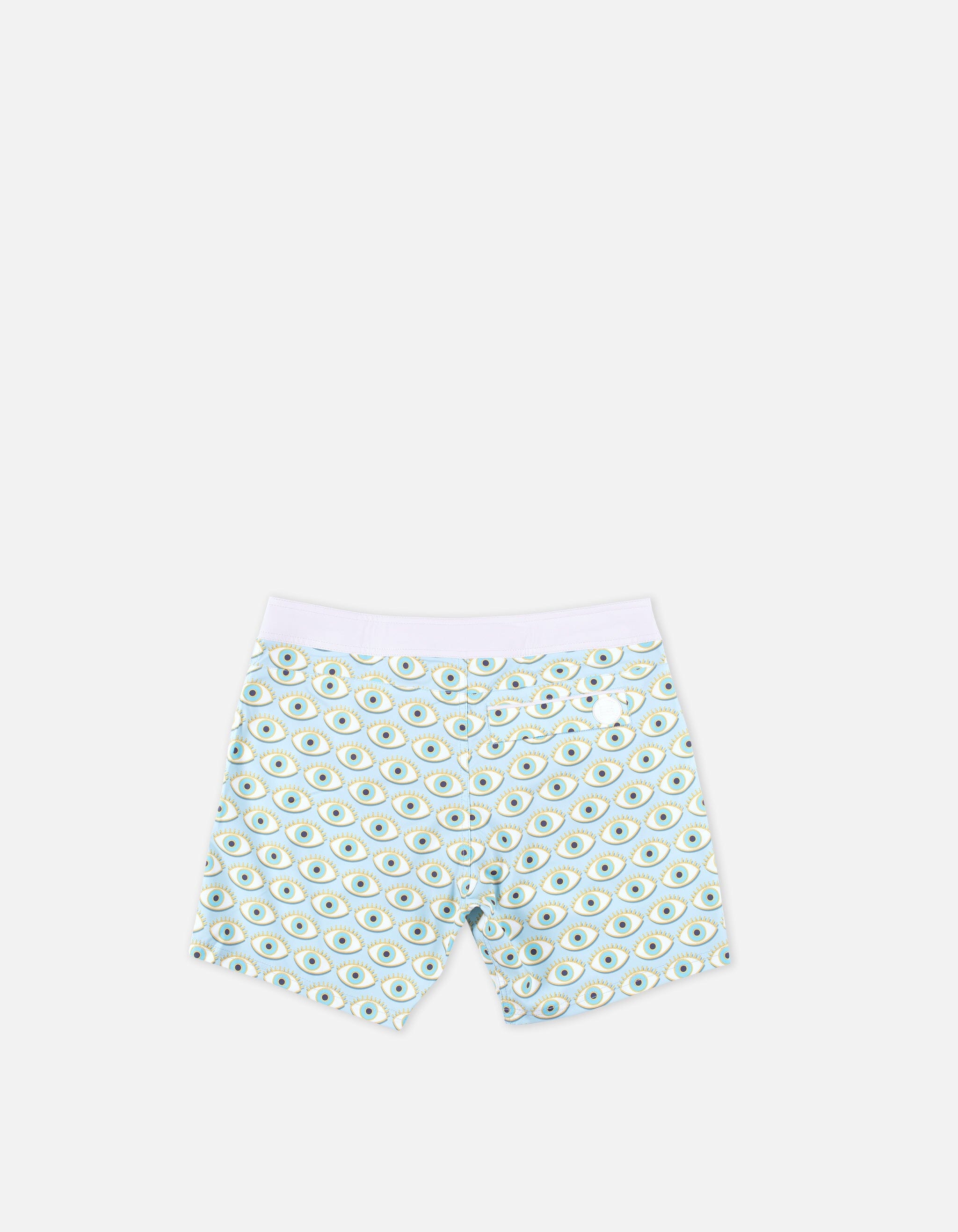 Barth5 - P33. Blue Eyes Swim Shorts - Barth5 MACKEENE 