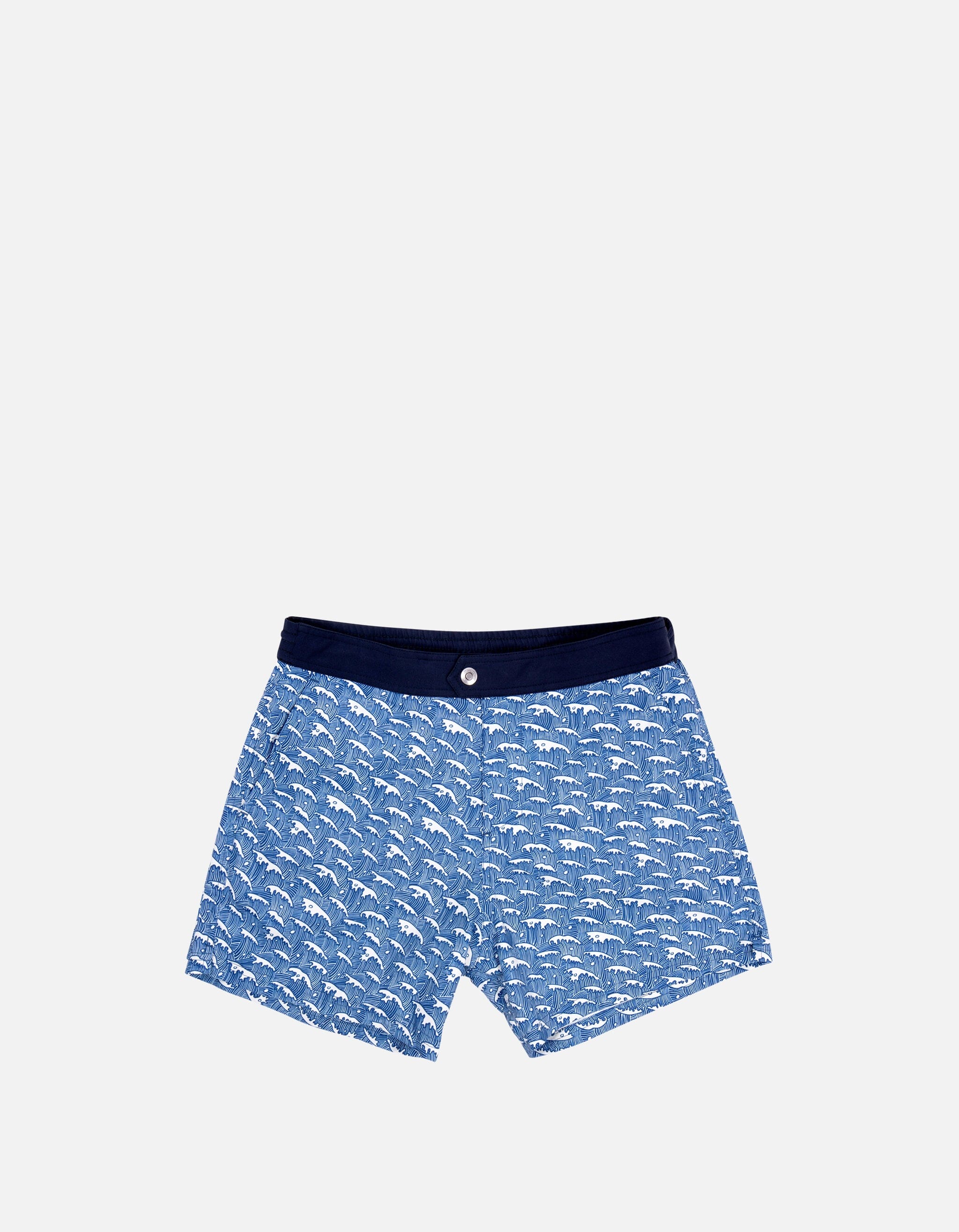 Ben - P21. Blue Waves Ben - P21. Blue Waves Swim Shorts - Ben MACKEENE