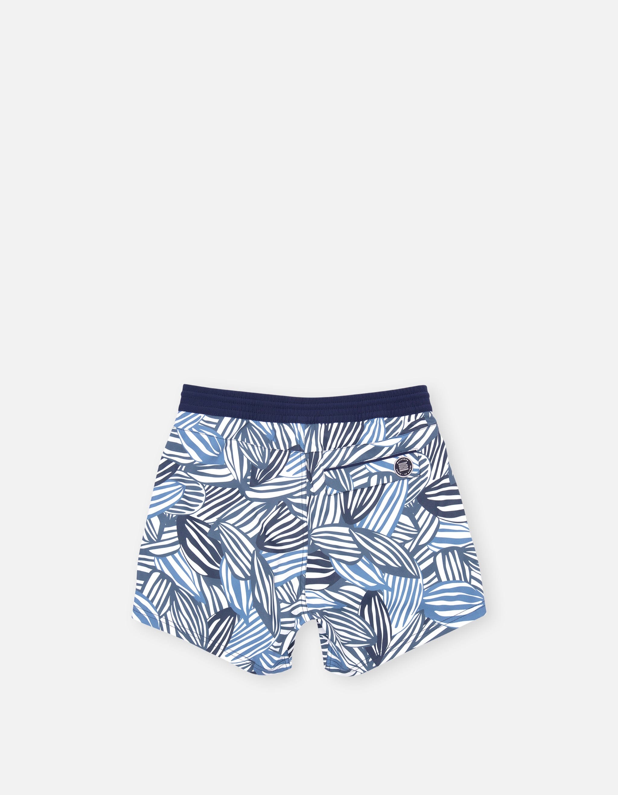 Ben - P22. Blue Feve Swim Shorts - Ben MACKEENE 