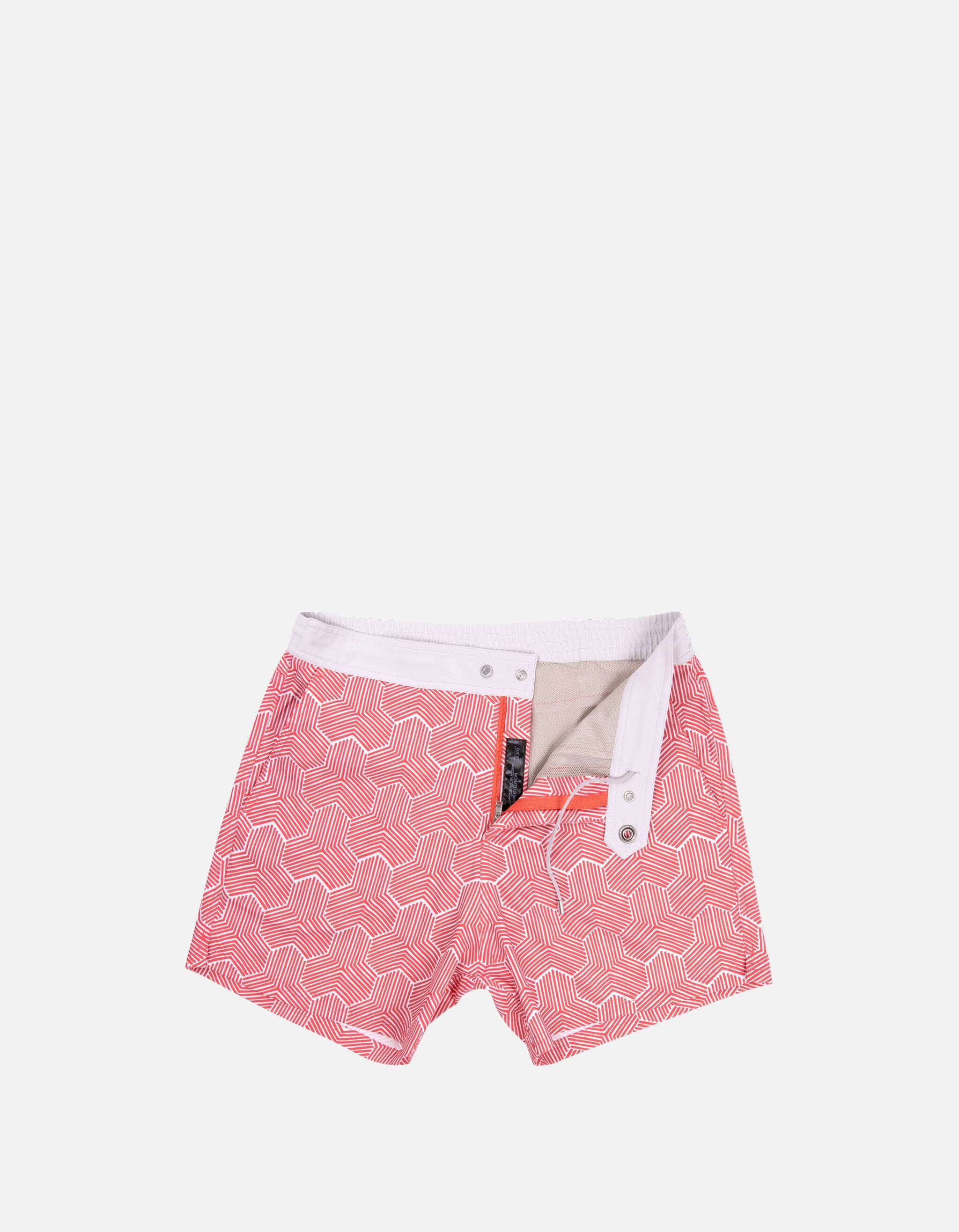 Ben - P28. Red Koniwa Ben - P28. Red Koniwa Swim Shorts - Ben MACKEENE