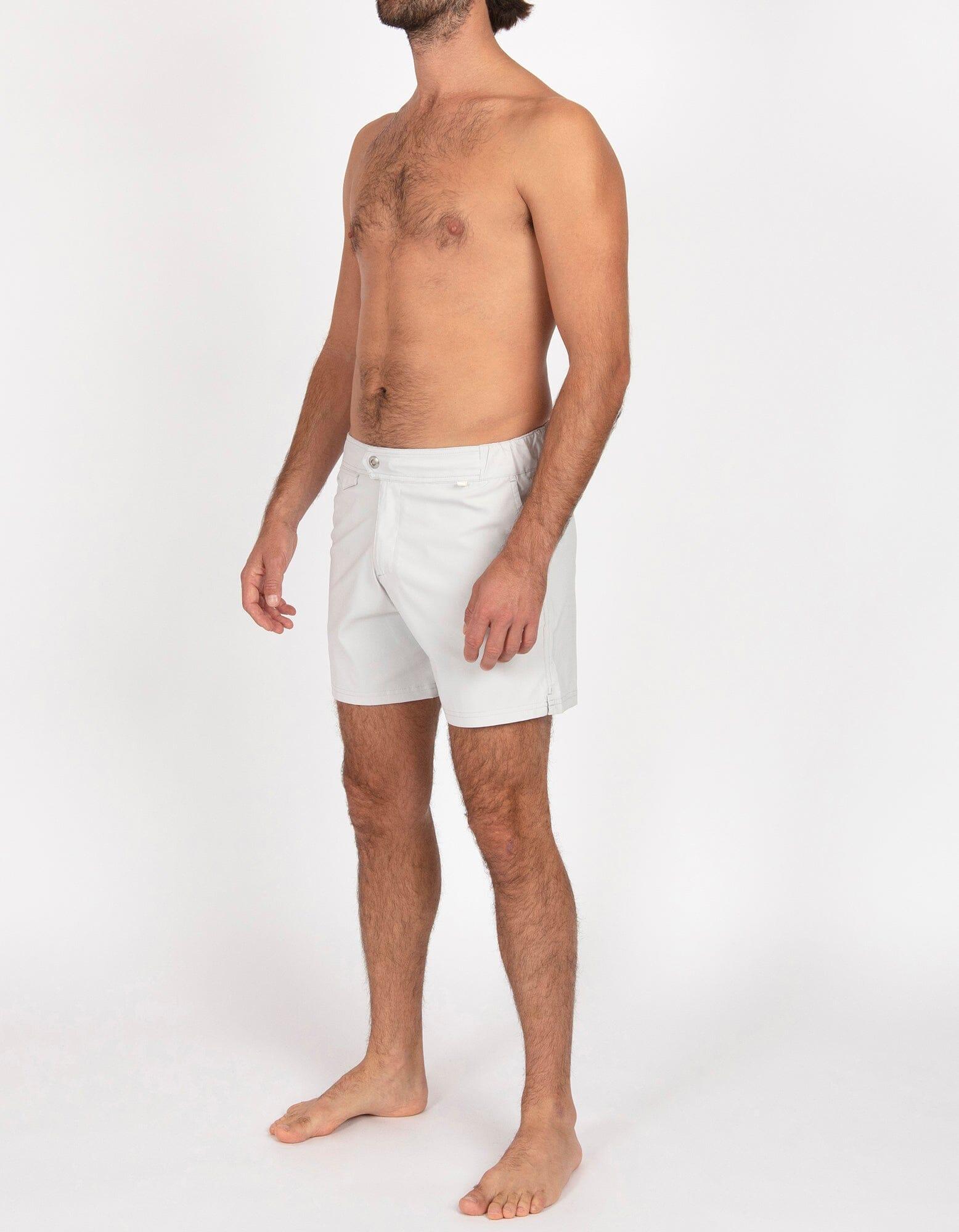 Gize - 00. Light Grey Gize - 00. Light Grey Swim Shorts - Gize MACKEENE