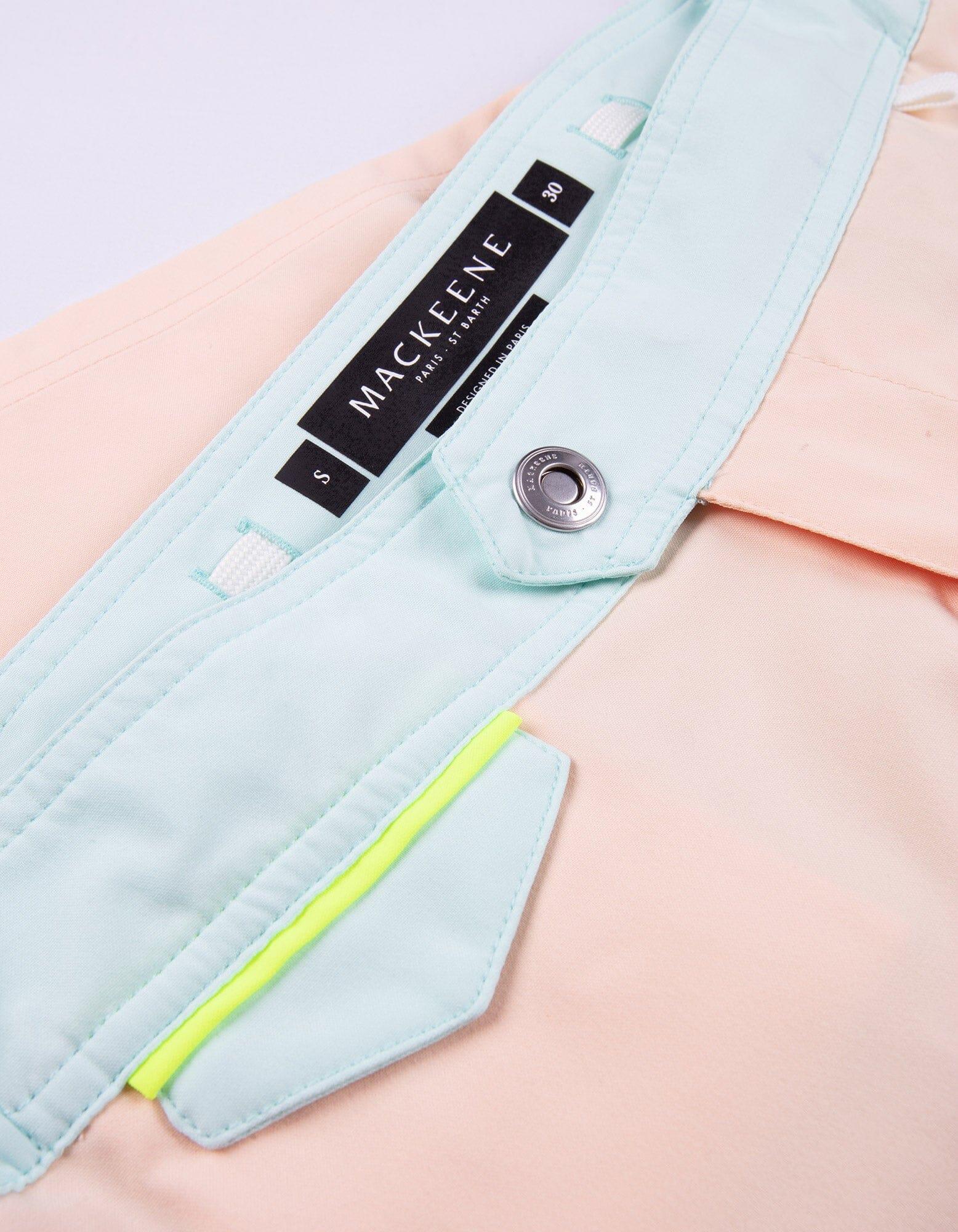 Gize - 02. Peach Light & Sky Gize - 02. Peach Light & Sky Swim Shorts - Gize MACKEENE