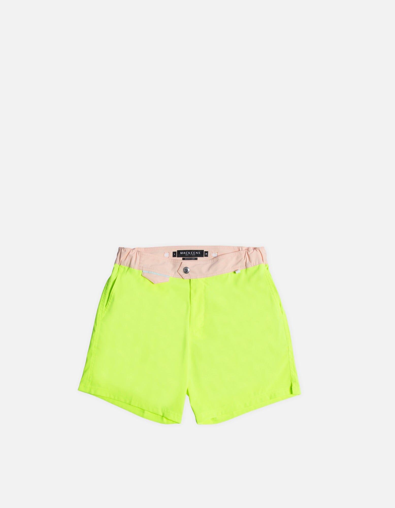 Gize - 04. Fluo & Peach Light Swim Shorts - Gize MACKEENE 