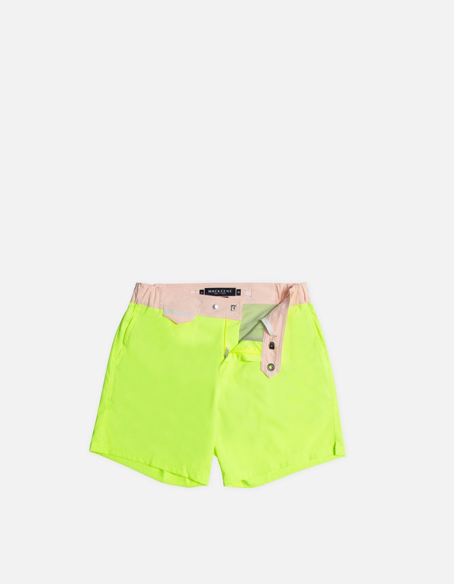 Gize - 04. Fluo & Peach Light Swim Shorts - Gize MACKEENE 