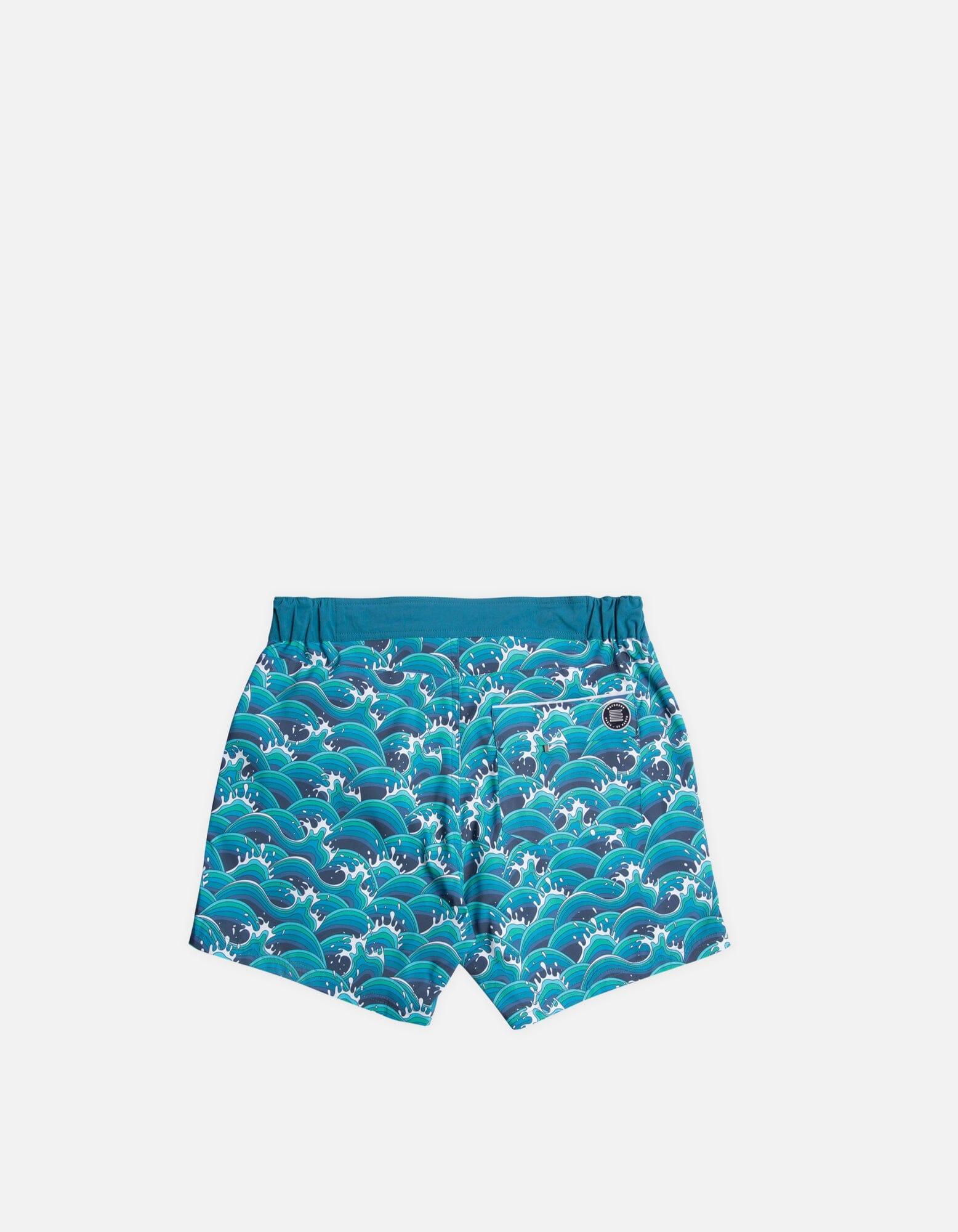 Gize - P01. Manga Waves & Duck Swim Shorts - Gize MACKEENE 