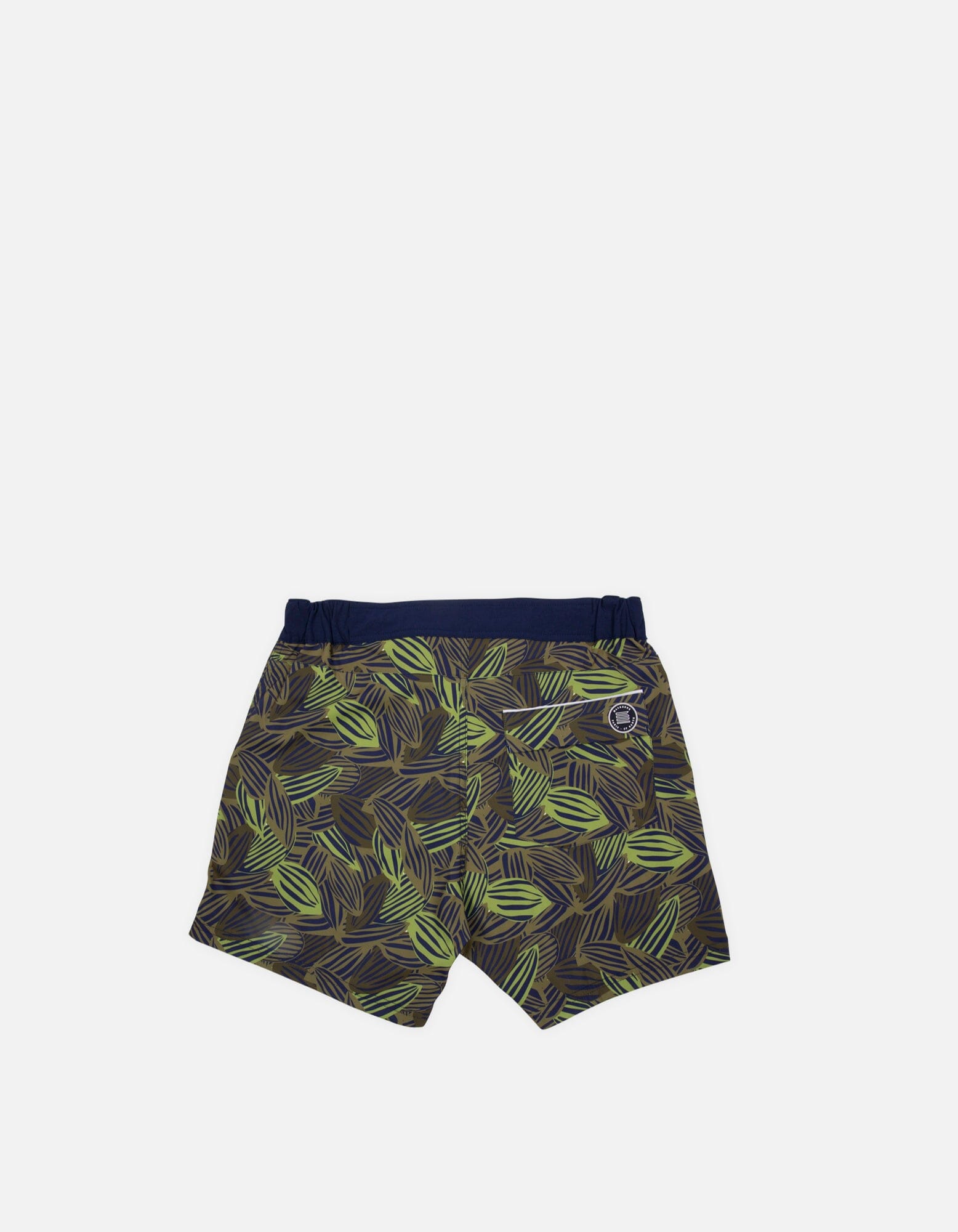 Gize - P04. Green Feve & Navy Gize - P04. Green Feve & Navy Swim Shorts - Gize MACKEENE