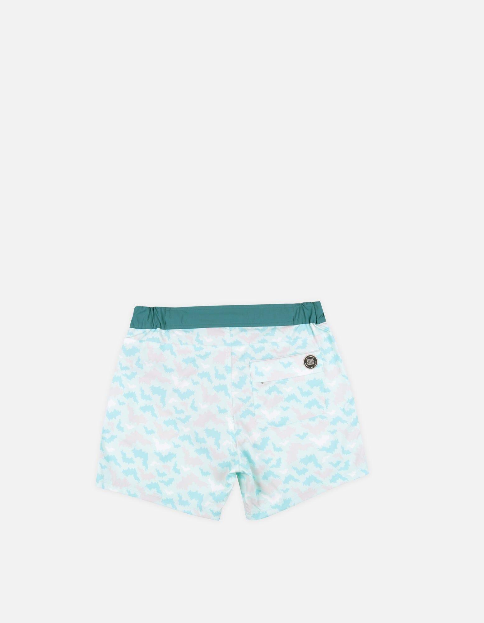 Gize - P07. St Bat Turquoise & Duck Gize - P07. St Bat Turquoise & Duck Swim Shorts - Gize MACKEENE