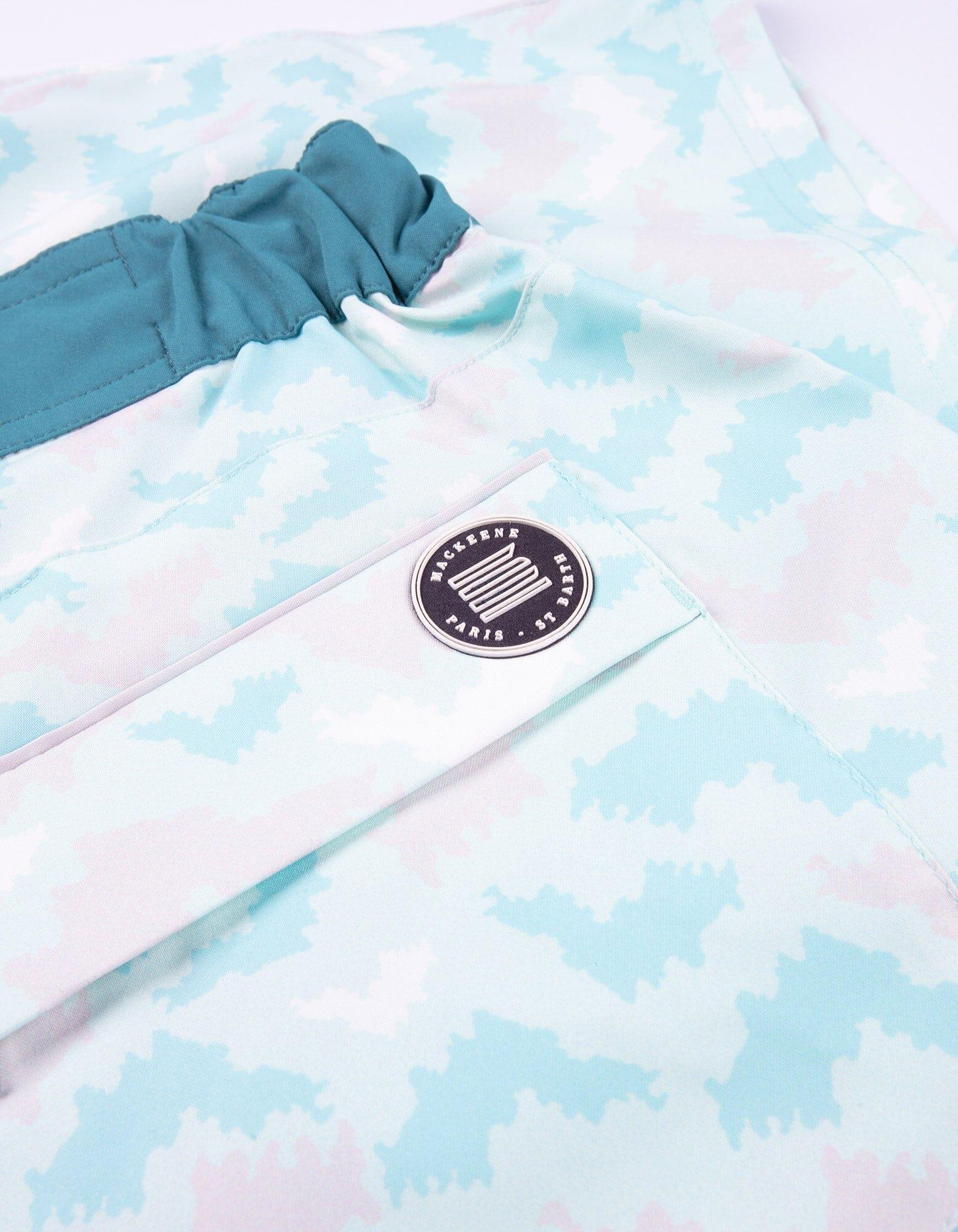 Gize - P07. St Bat Turquoise & Duck Gize - P07. St Bat Turquoise & Duck Swim Shorts - Gize MACKEENE